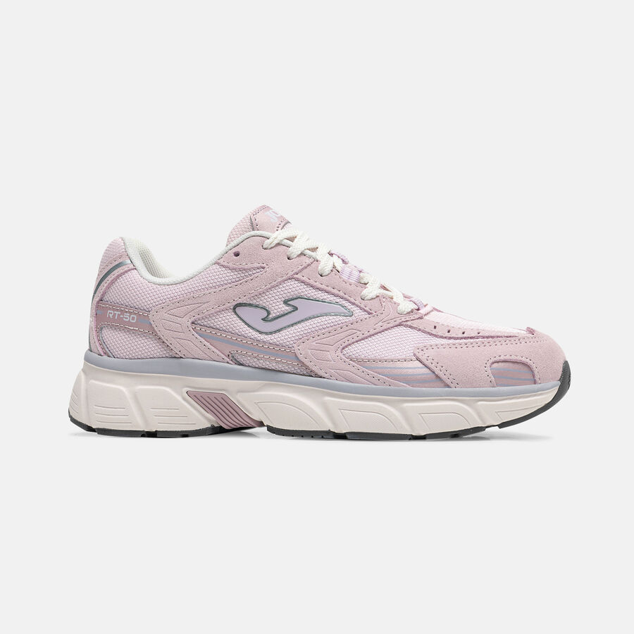 ZAPATILLAS CASUALES RT50 LADY 2613 ROSA GRIS - 1