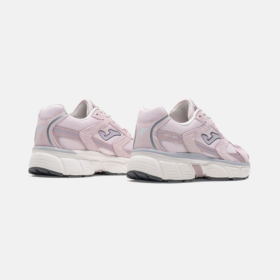 ZAPATILLAS CASUALES RT50 LADY 2613 ROSA GRIS - 3