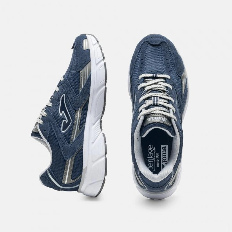 ZAPATILLAS CASUALES RT50 MEN 2603 AZUL MARINO GRIS - 4