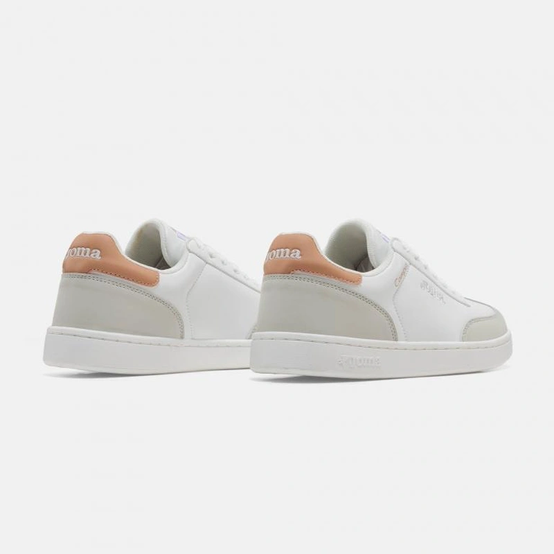 ZAPATILLAS CASUALES CAMPUS LADY 2629 BLANCO BEIGE NARANJA - 3