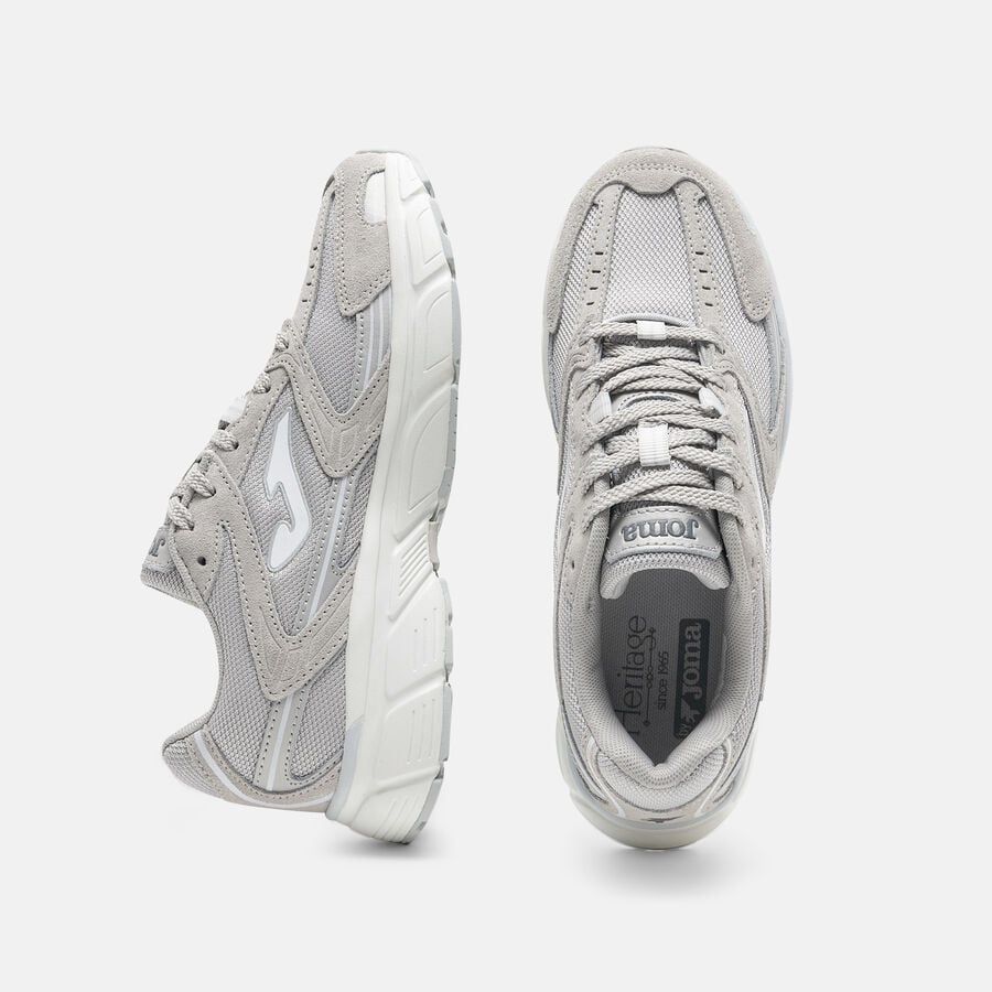ZAPATILLAS CASUALES RT50 LADY 2612 GRIS PLOMO - 4