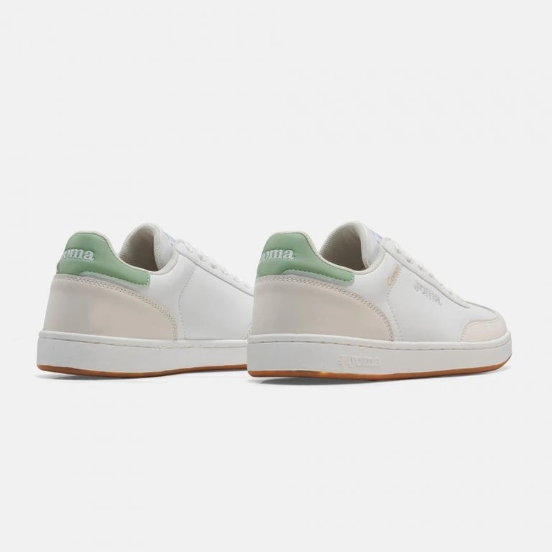 ZAPATILLAS CASUALES CAMPUS LADY 2615 BLANCO BEIGE VERDE - 3