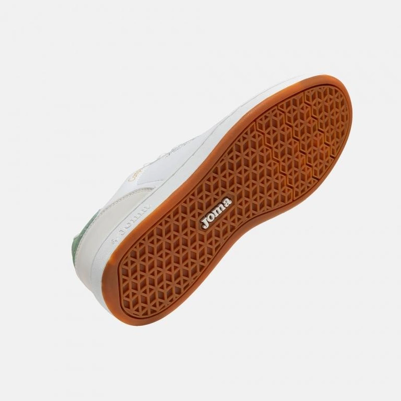 ZAPATILLAS CASUALES CAMPUS LADY 2615 BLANCO BEIGE VERDE - 4