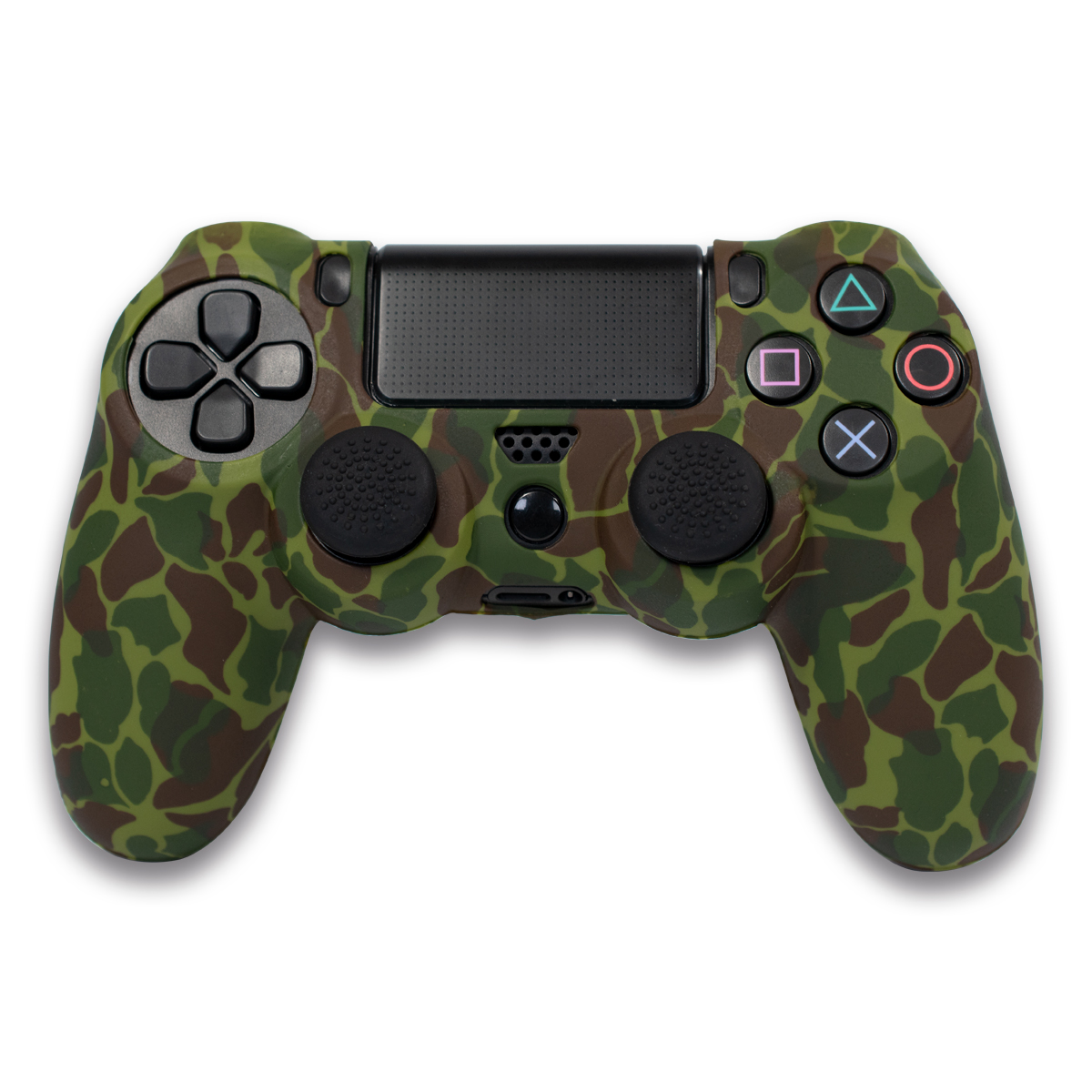 FUNDA DE SILICONA PARA MANDO DE PS4 | Verde - 1