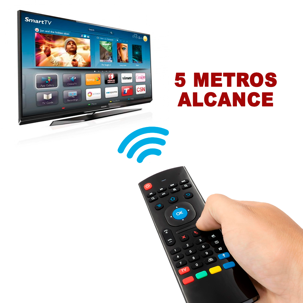 CONTROL ATP AIR FLY AIR MOUSE CON MINI TECLADO INALÁMBRICO Y VOZ - 5