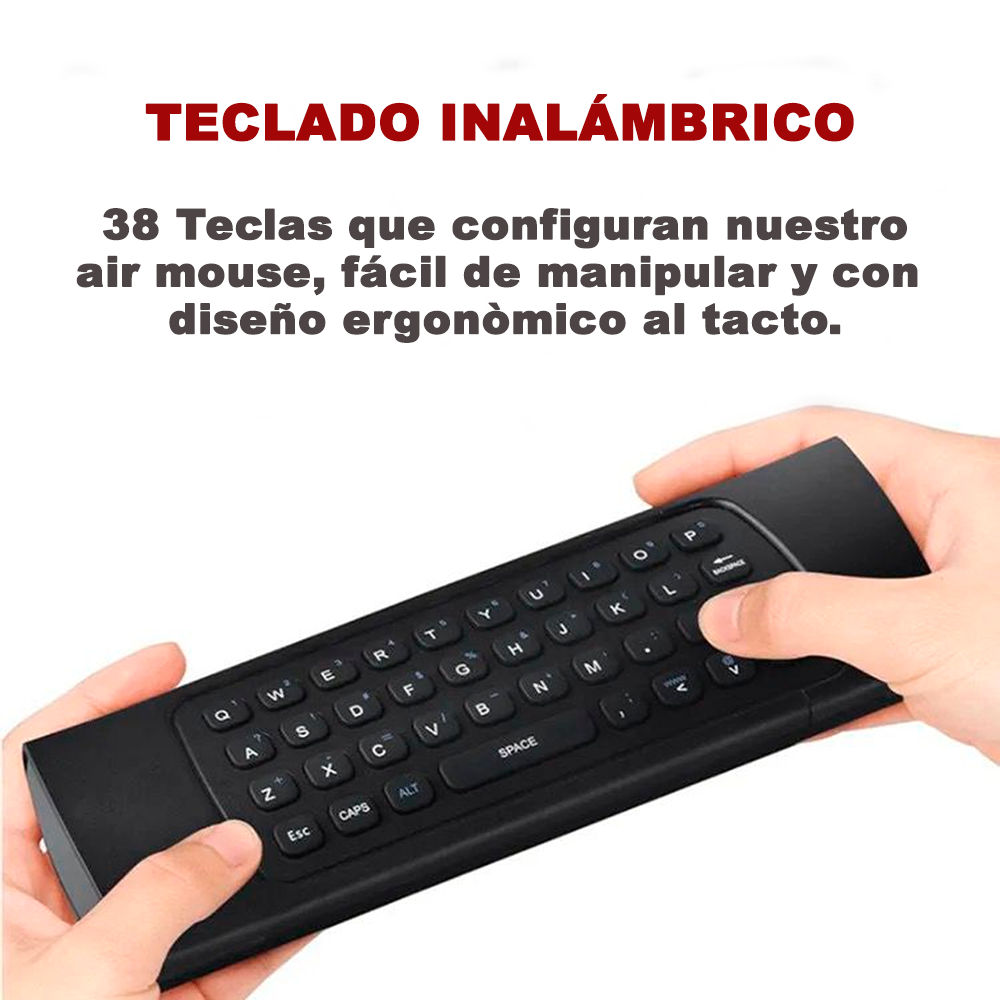 CONTROL ATP AIR FLY AIR MOUSE CON MINI TECLADO INALÁMBRICO Y VOZ - 6