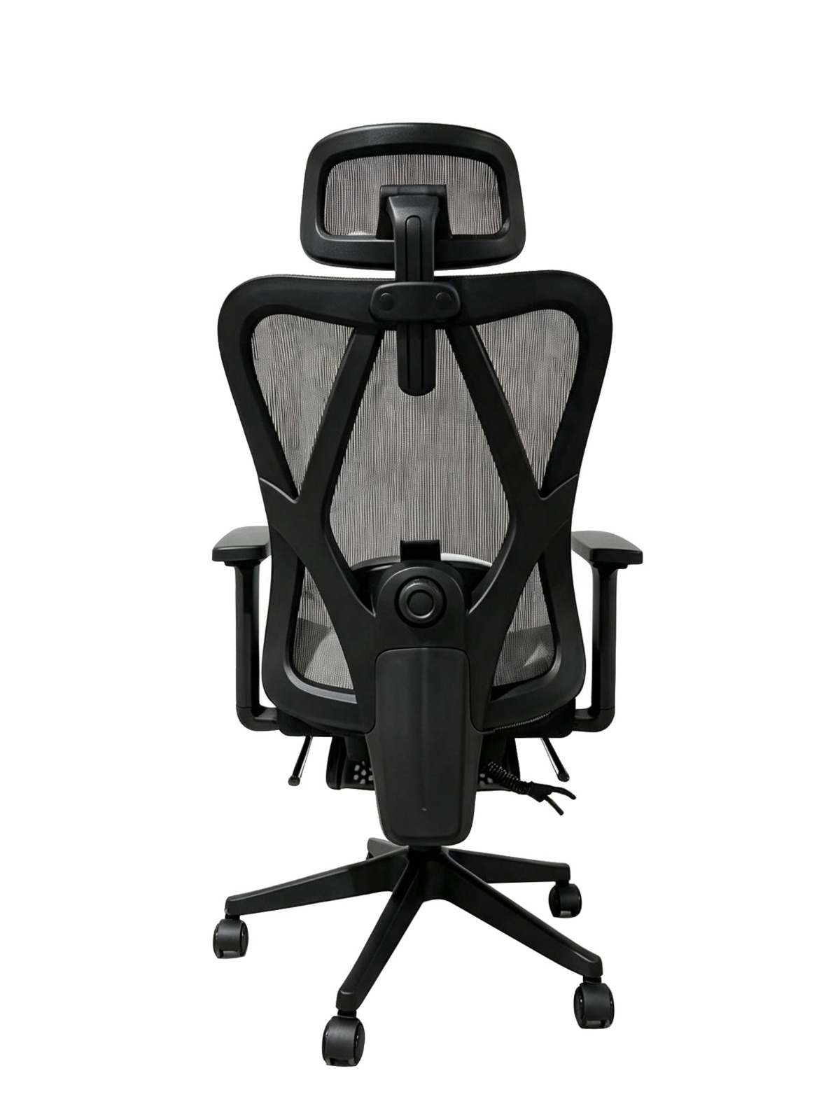 SILLA DE OFICINA INIUS AGNAR ERGONÓMICA RECLINABLE 135° CON REPOSAPIÉS Y REPOSABRAZOS 3D GRIS - 4