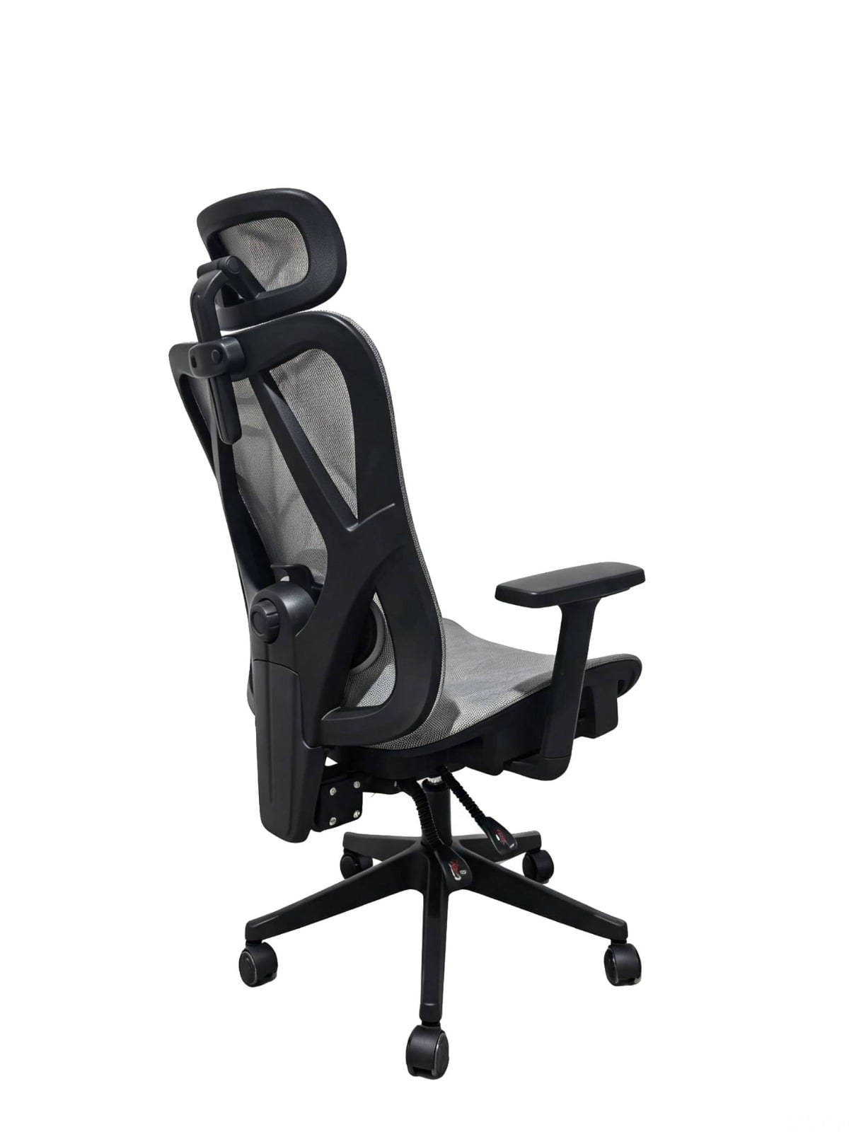 SILLA DE OFICINA INIUS AGNAR ERGONÓMICA RECLINABLE 135° CON REPOSABRAZOS 3D GRIS - 3