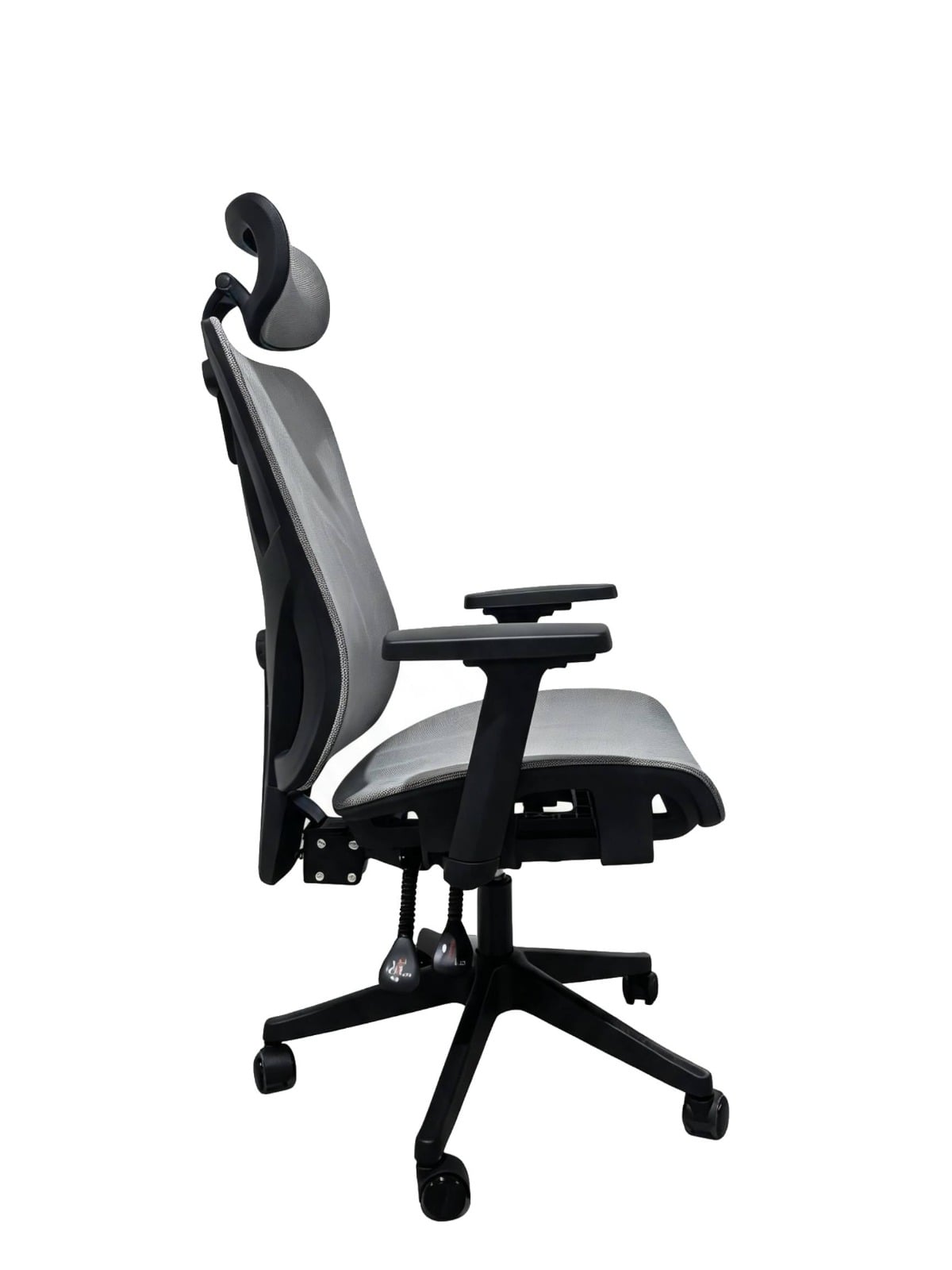 SILLA DE OFICINA INIUS AGNAR ERGONÓMICA RECLINABLE 135° CON REPOSABRAZOS 3D GRIS - 5