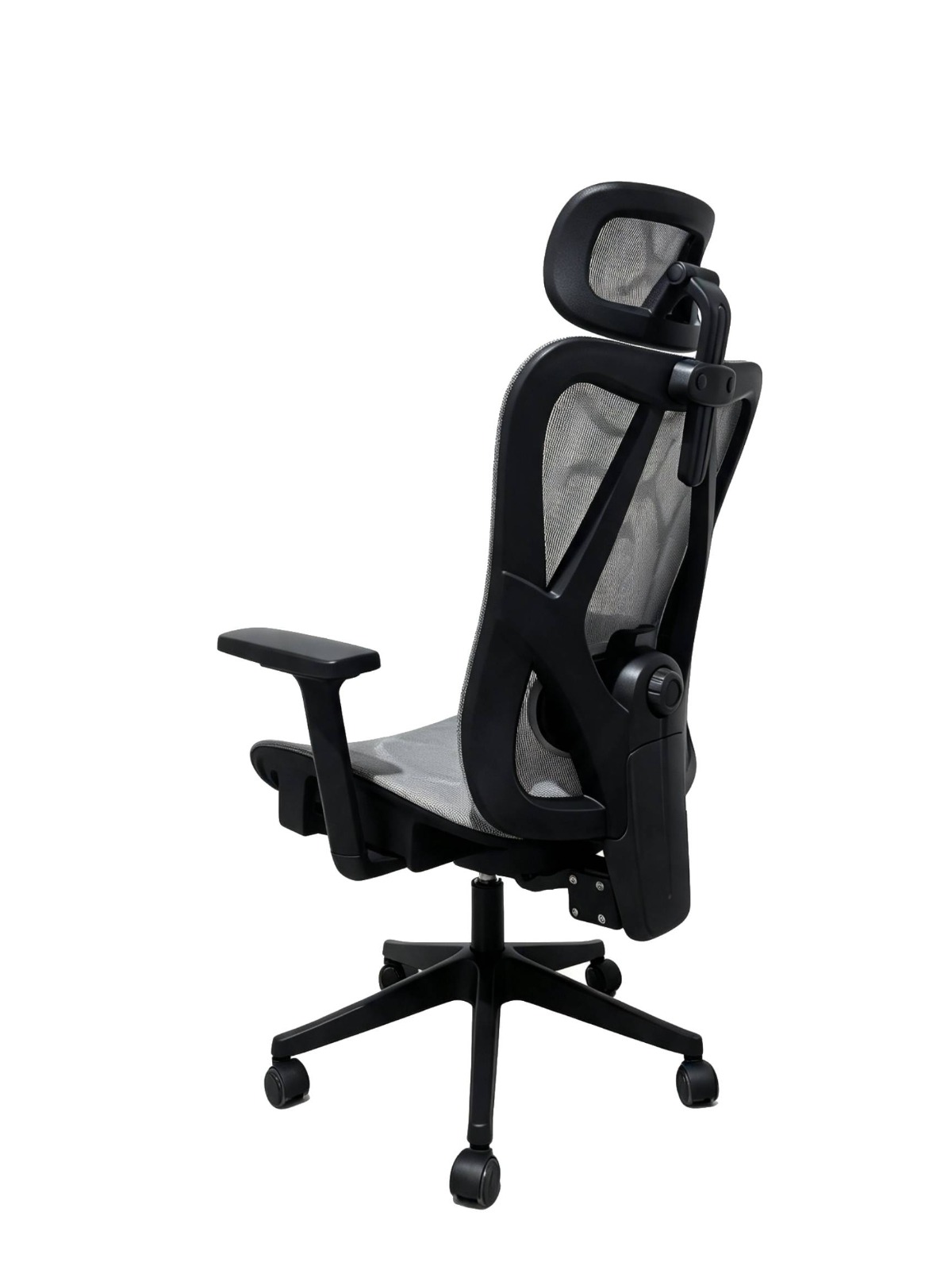 SILLA DE OFICINA INIUS AGNAR ERGONÓMICA RECLINABLE 135° CON REPOSABRAZOS 3D GRIS - 6