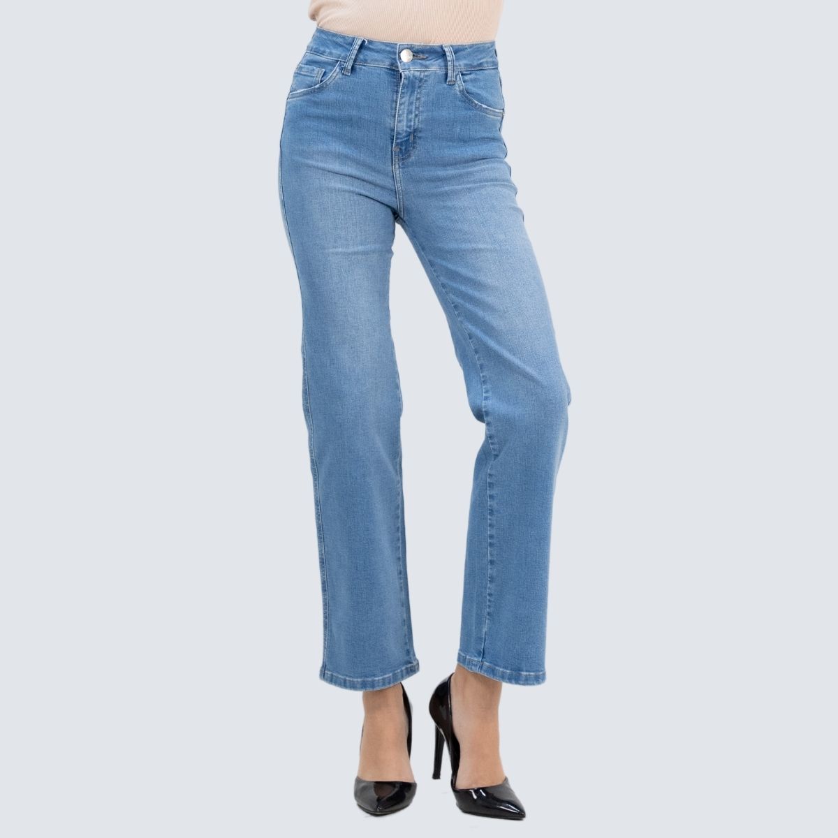 JEANS ALGODÓN MUJER PARADA111 PATRICIA RECTO - 1
