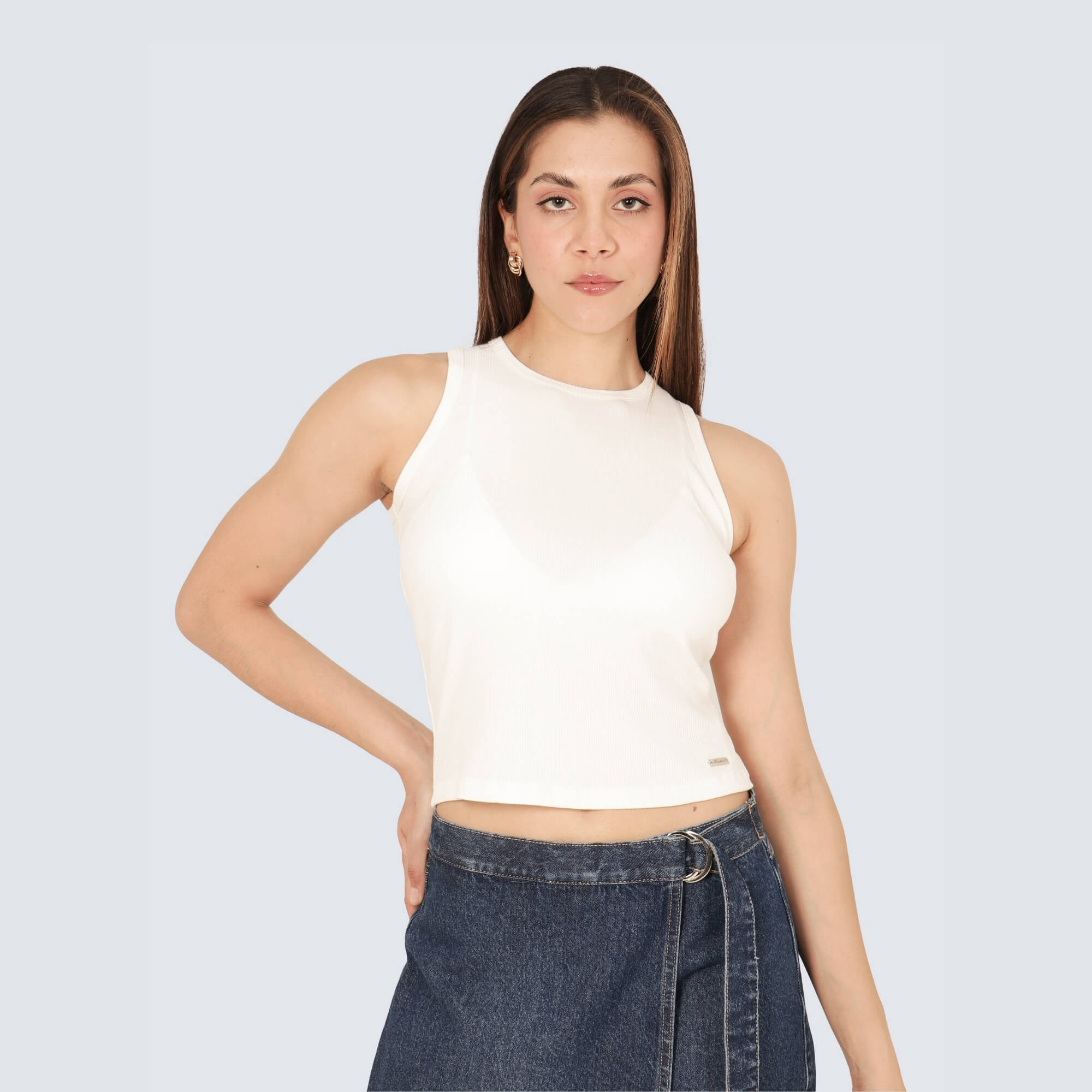 POLO SIN MANGAS ALGODÓN MUJER PARADA 111 TANK TOP PARADA111 ROMY - 1