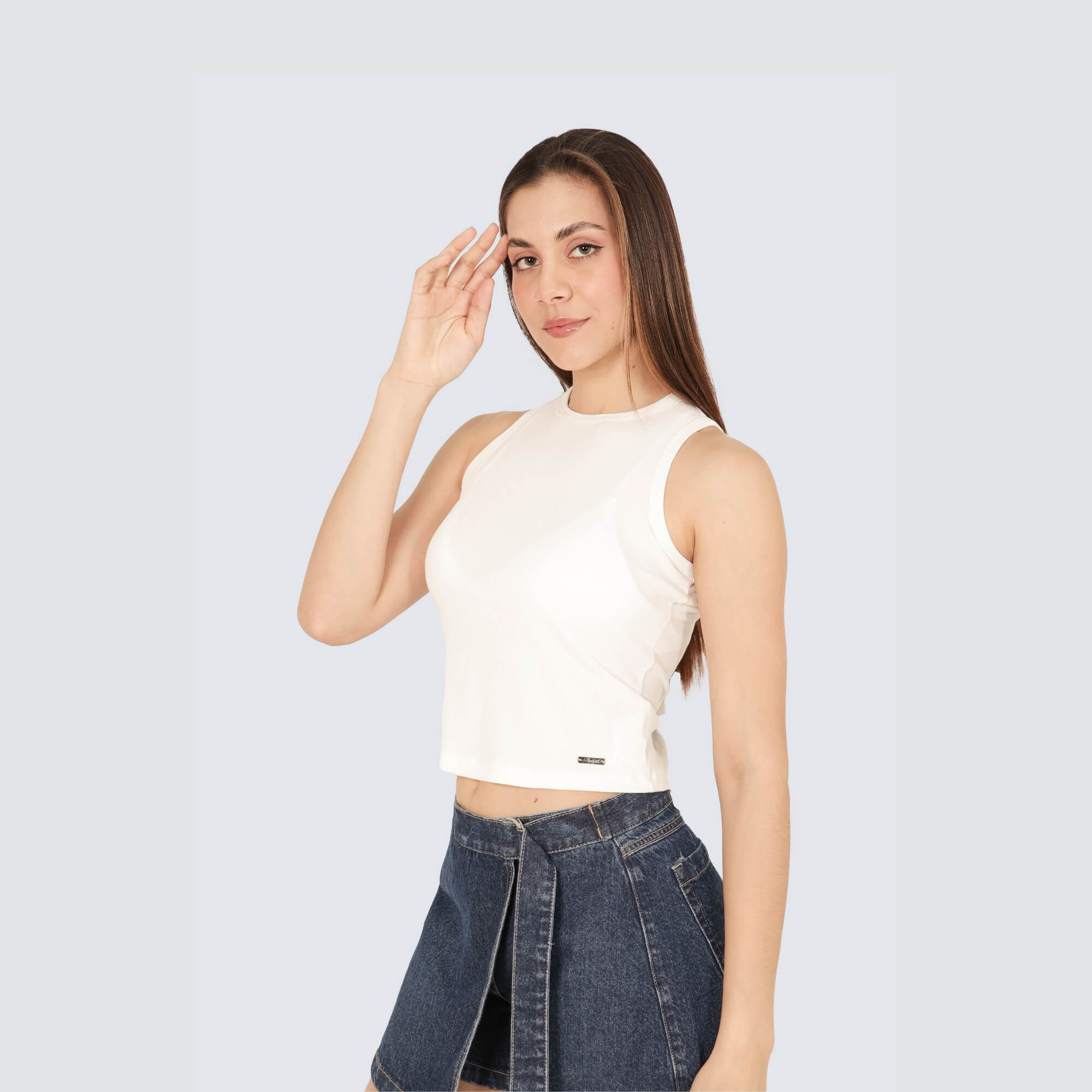 POLO SIN MANGAS ALGODÓN MUJER PARADA 111 TANK TOP PARADA111 ROMY - 3