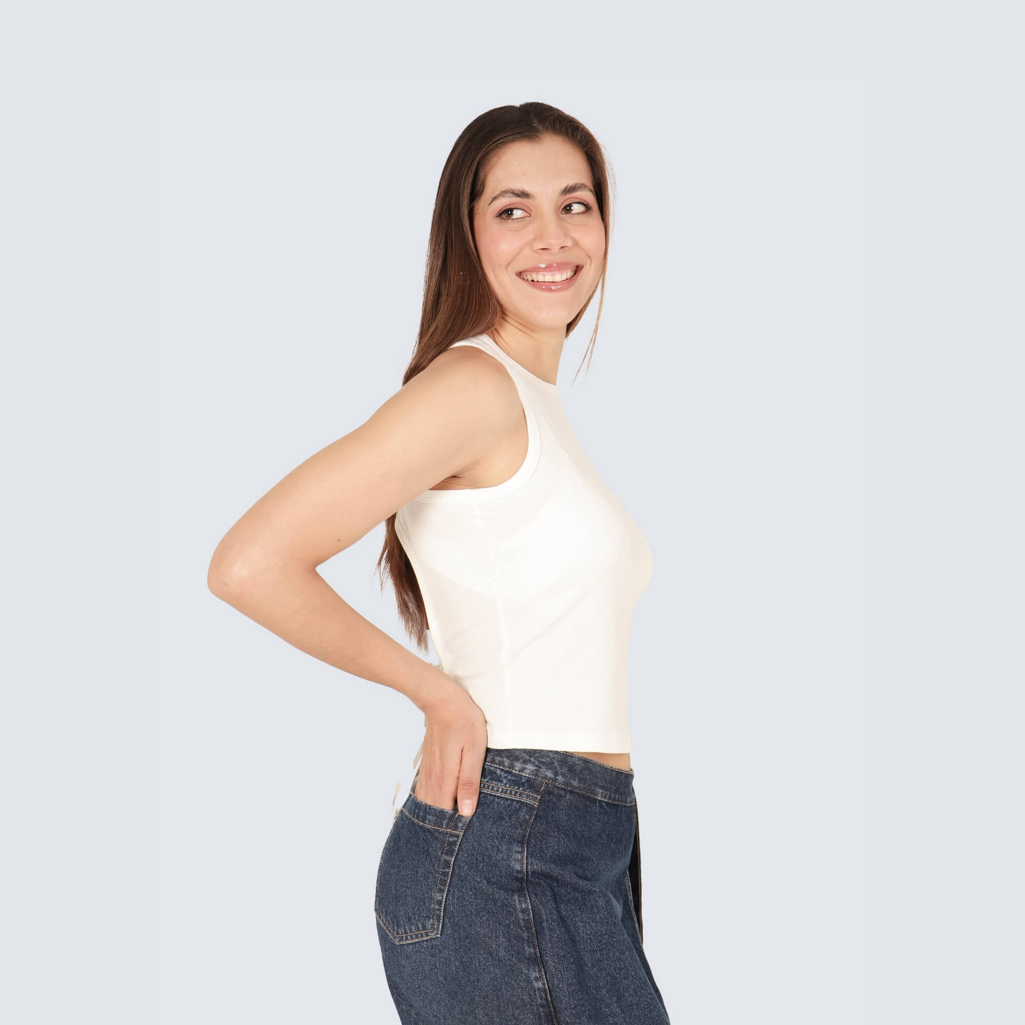 POLO SIN MANGAS ALGODÓN MUJER PARADA 111 TANK TOP PARADA111 ROMY - 4