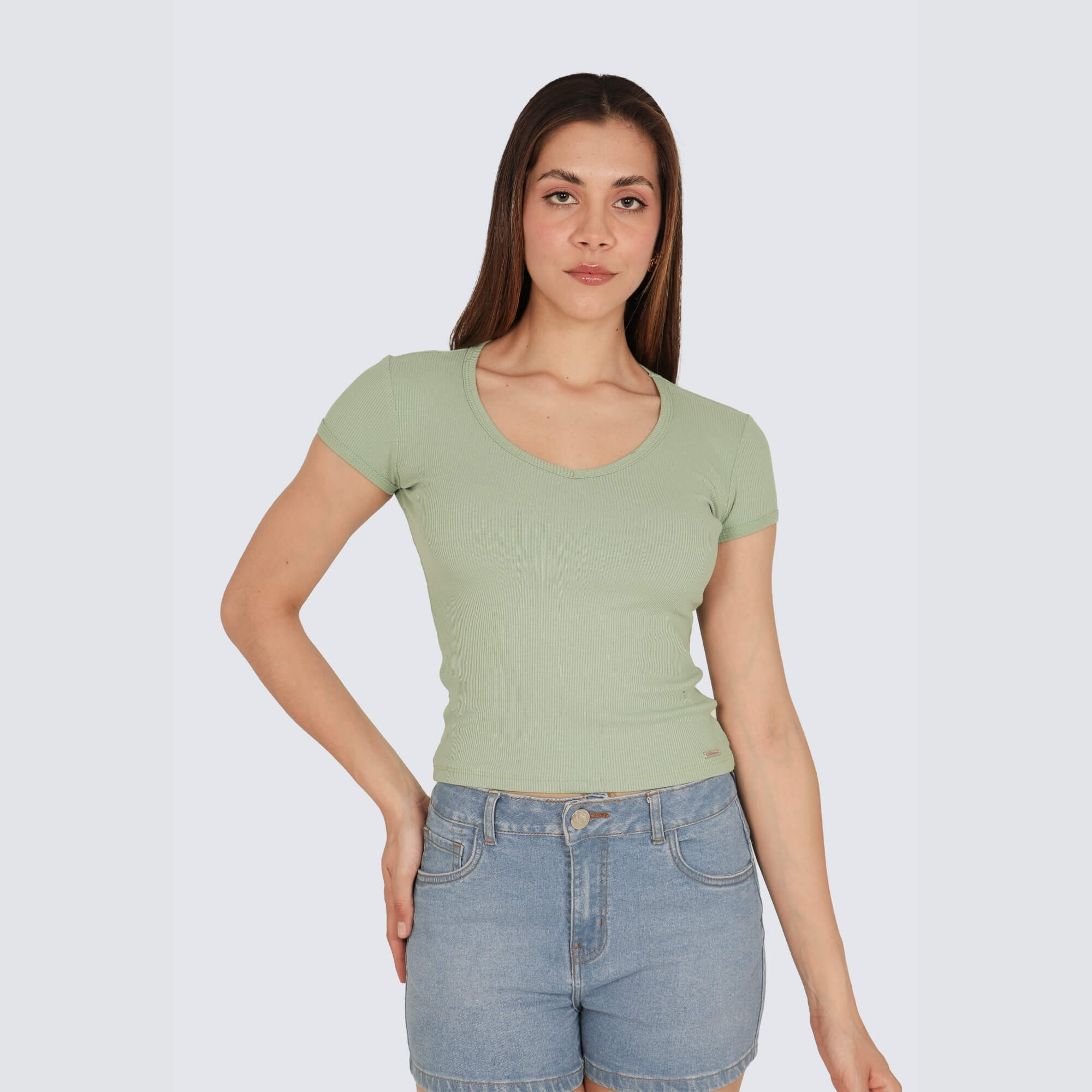 POLO MANGA CORTA ALGODÓN MUJER PARADA 111 MODA PARADA111 CAPRI - 1