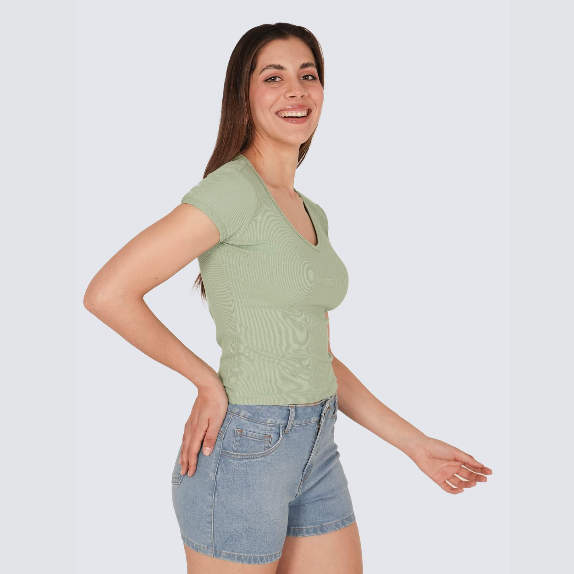 POLO MANGA CORTA ALGODÓN MUJER PARADA 111 MODA PARADA111 CAPRI - 4