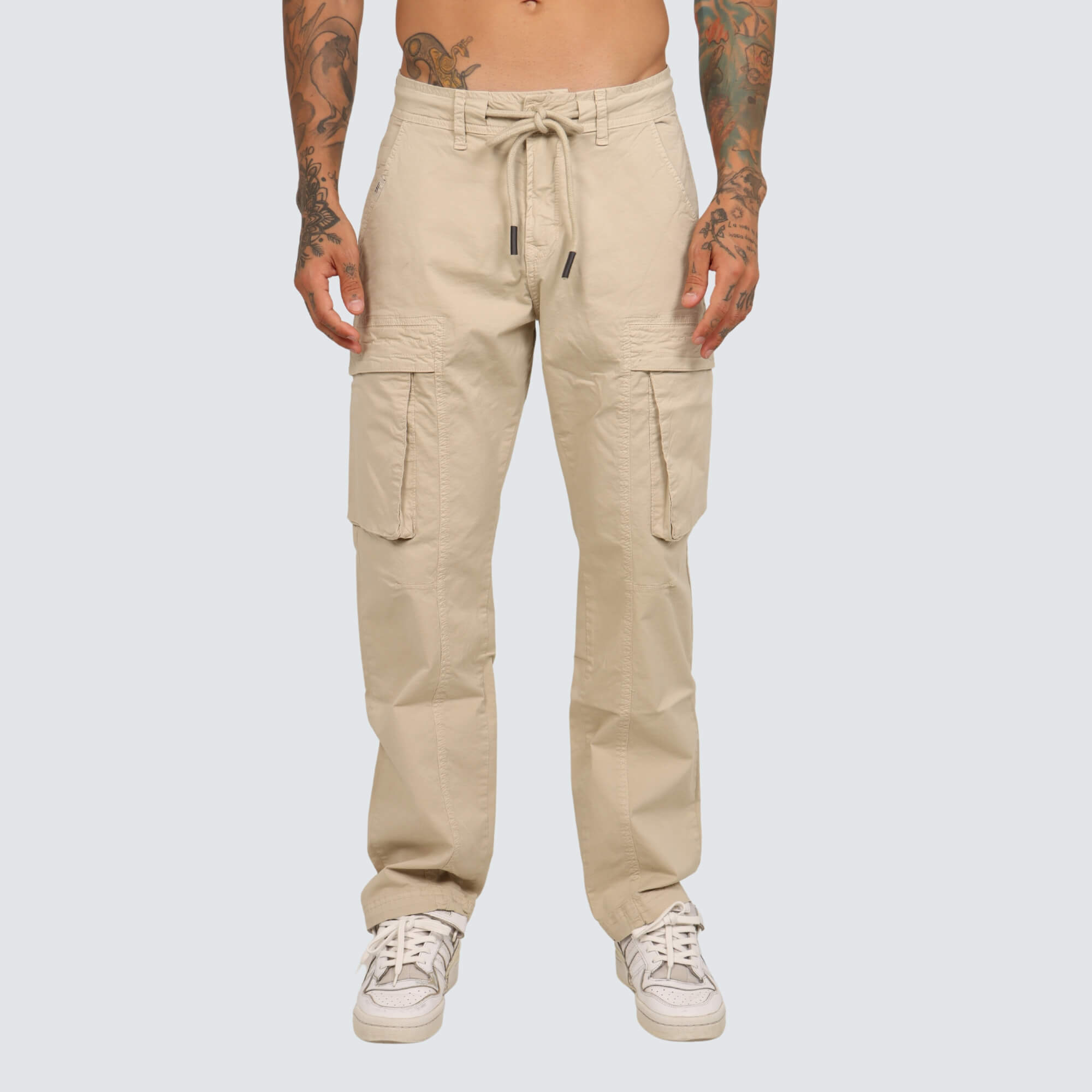 PANTALÓN CASUAL NORMAL ALGODÓN SLIM HOMBRE PARADA 111 MAURO CARGO PARADA111 - 1