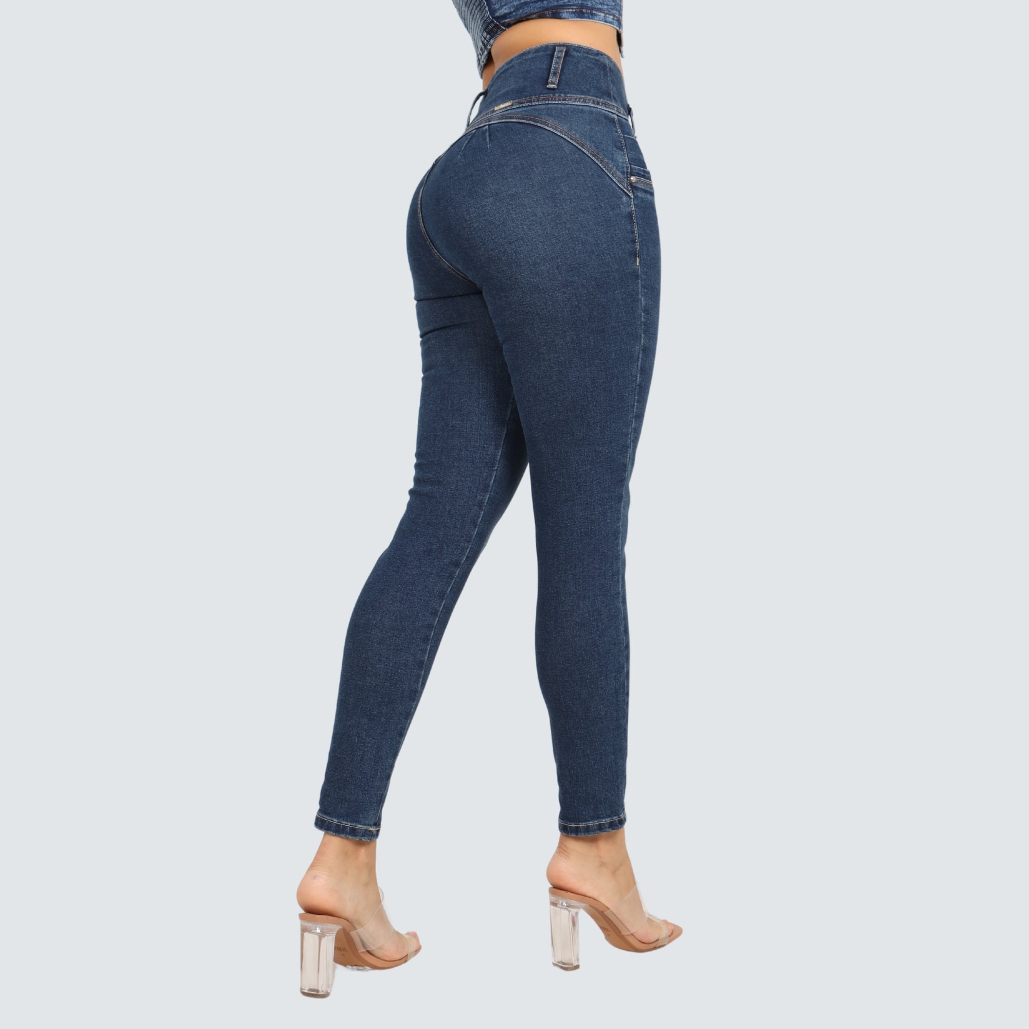 JEAN SKINNY CINTURA MUJER PARADA111 COCO - 3
