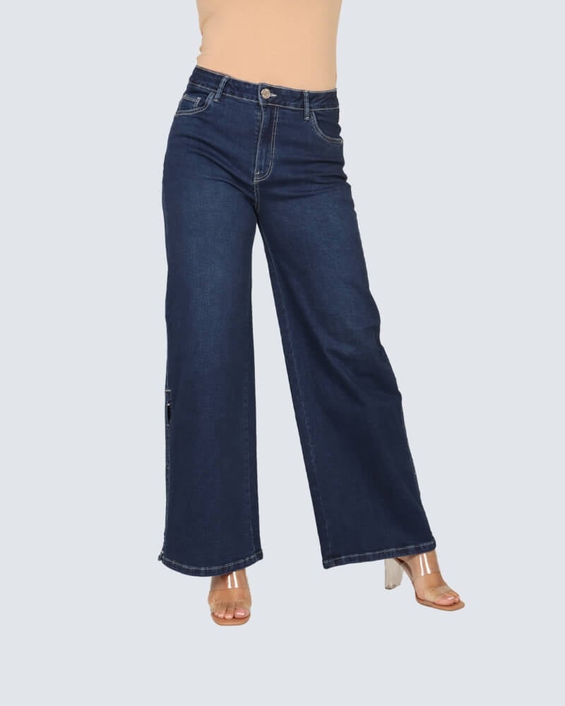 JEAN WIDE LEG MUJER PARADA111 VALERIAX - 1