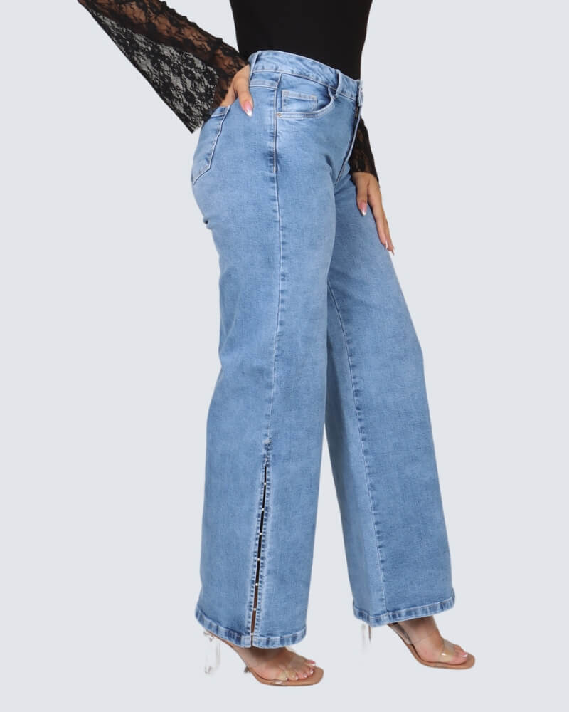 JEAN WIDE LEG MUJER PARADA111 VALERIAX - 4