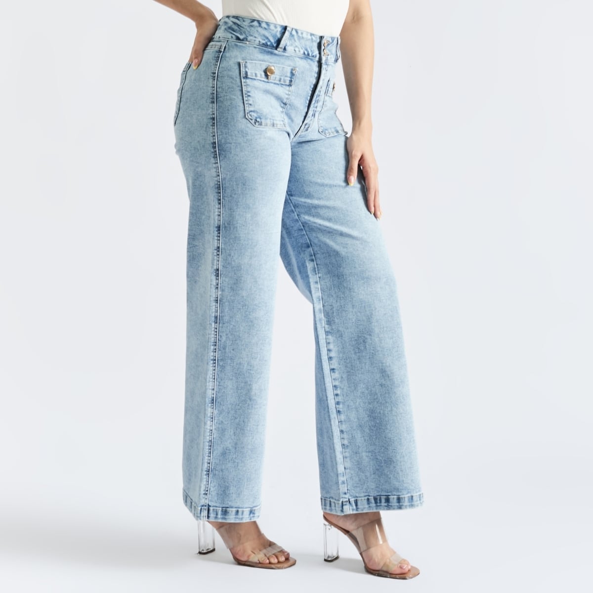 JEAN WIDE LEG MUJER PARADA111 NEREA - 3