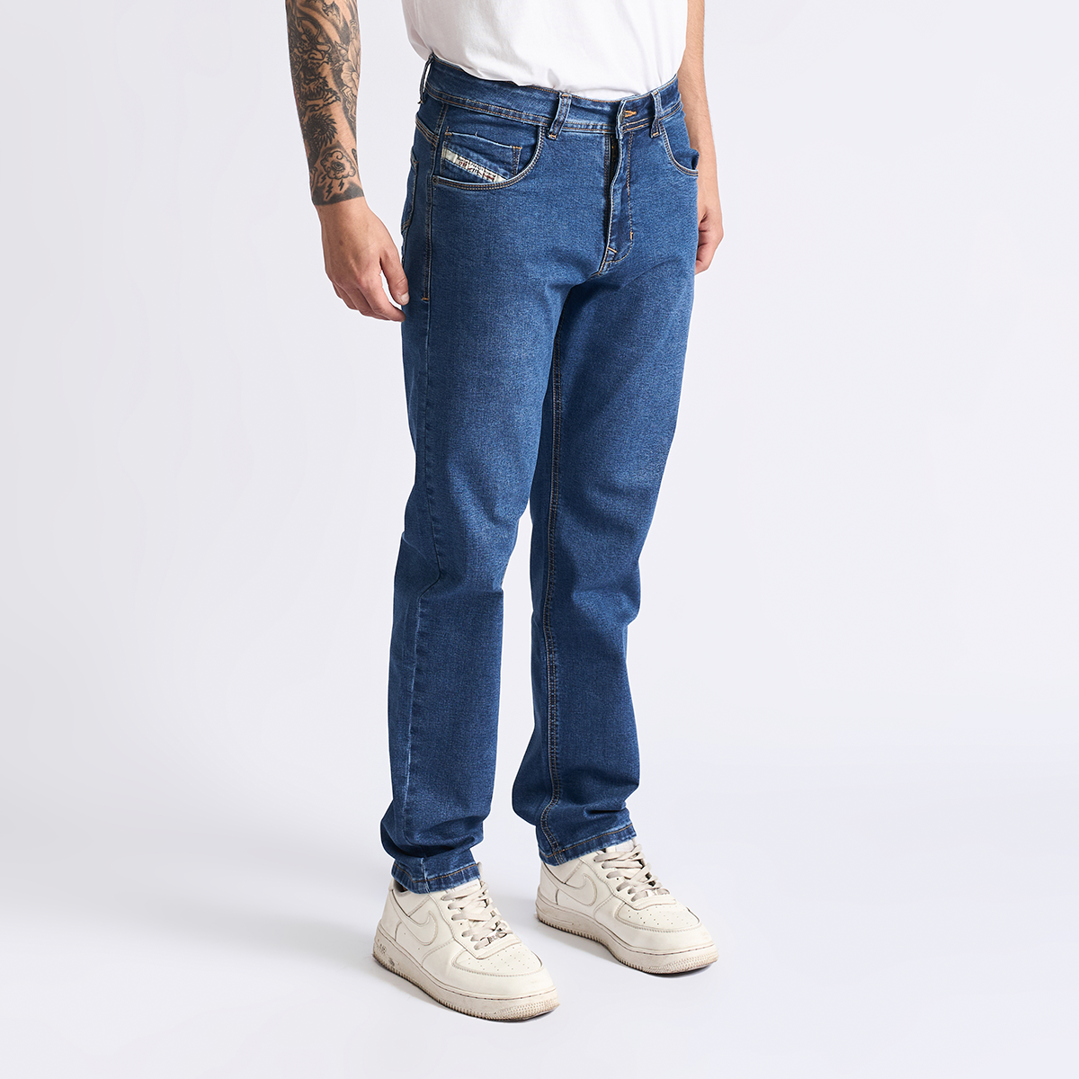 JEAN SLIM FIT HOMBRE PARADA111 RENZOX - 4