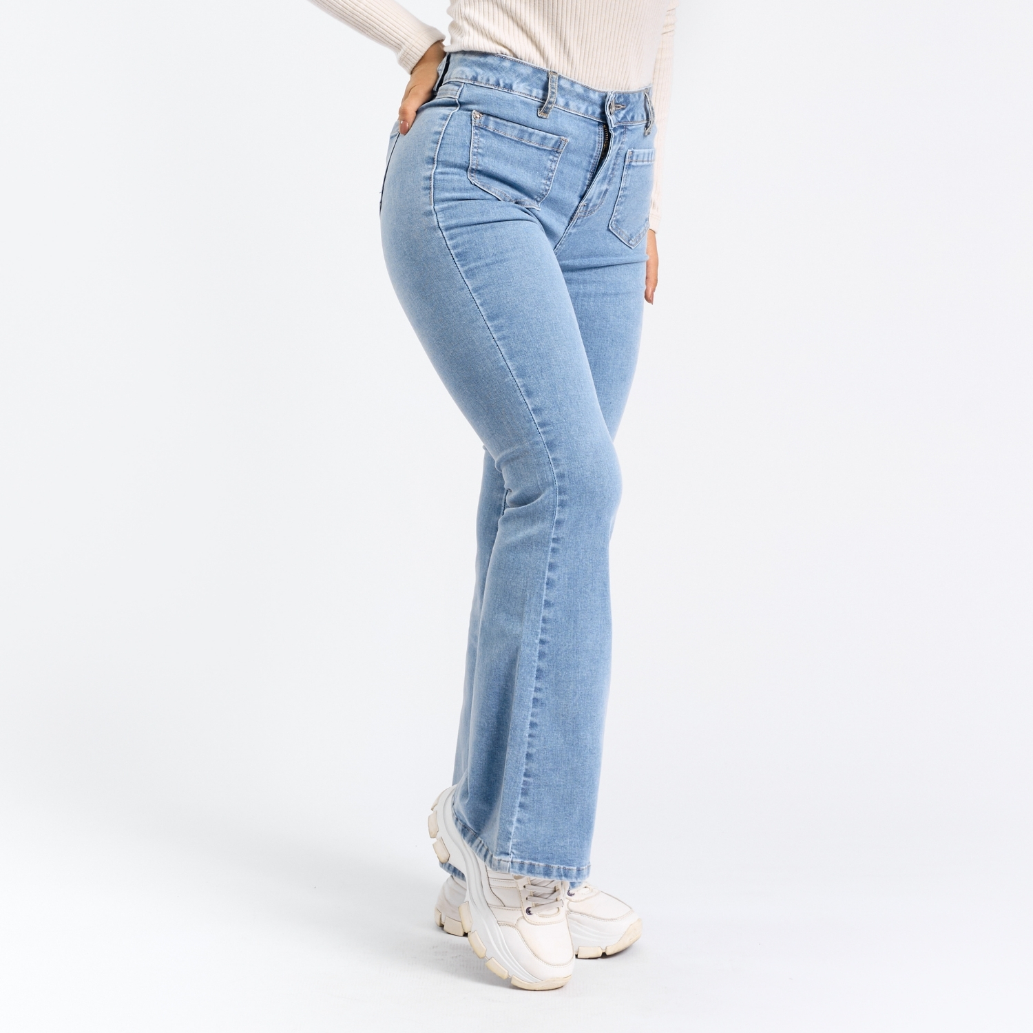 JEAN FLARE MUJER PARADA111 JANDYX - 2