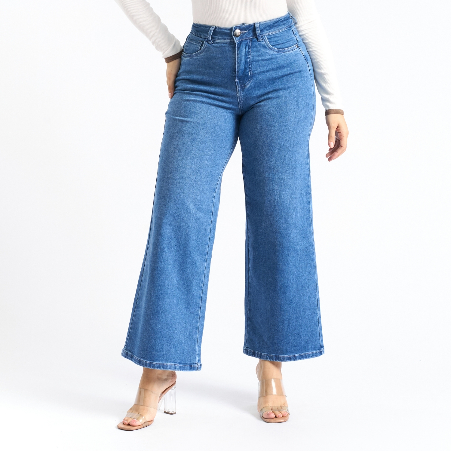 JEAN WIDE LEG MUJER PARADA 111 FRESCIA - 1