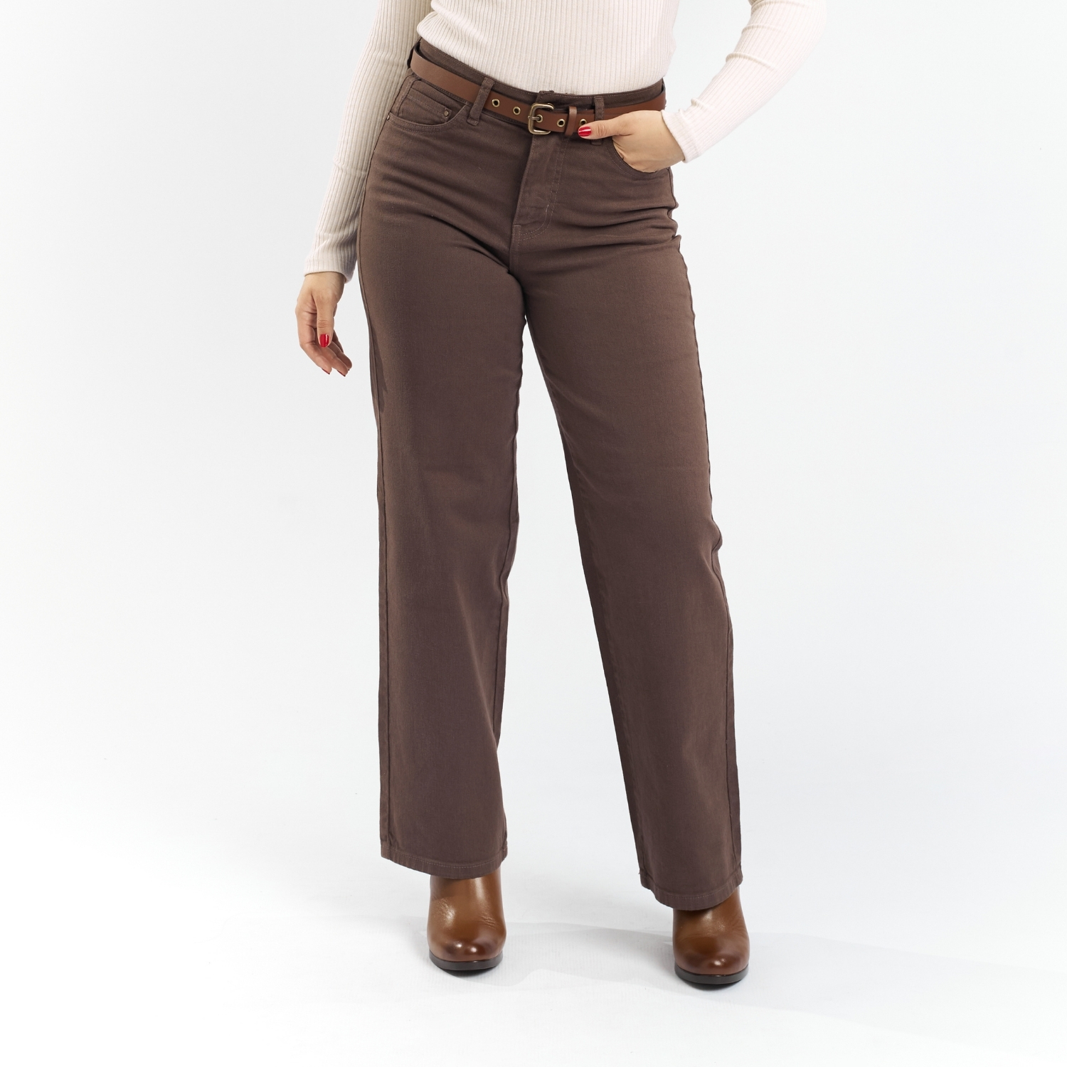 PANTALÓN RECTO MUJER PARADA111 PAOLAX - 1