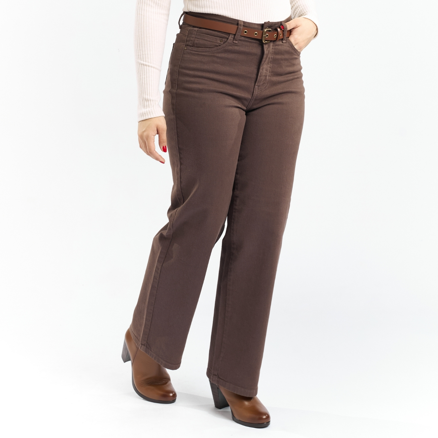 PANTALÓN RECTO MUJER PARADA111 PAOLAX - 3