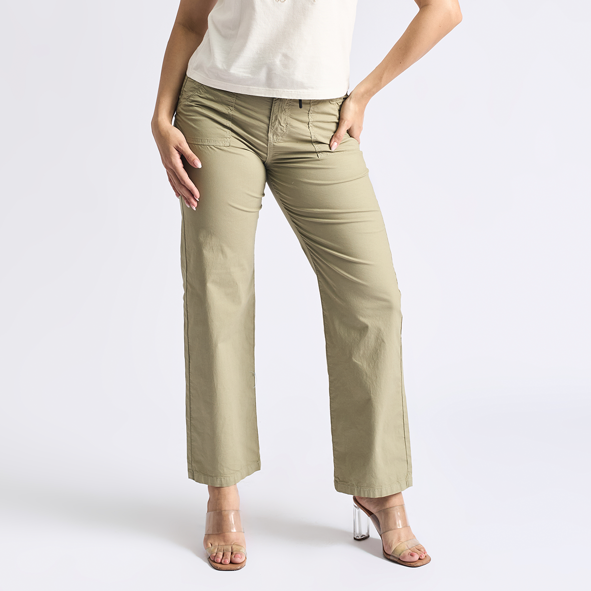 PANTALÓN RECTO MUJER PARADA111 CARLOTAX - 1