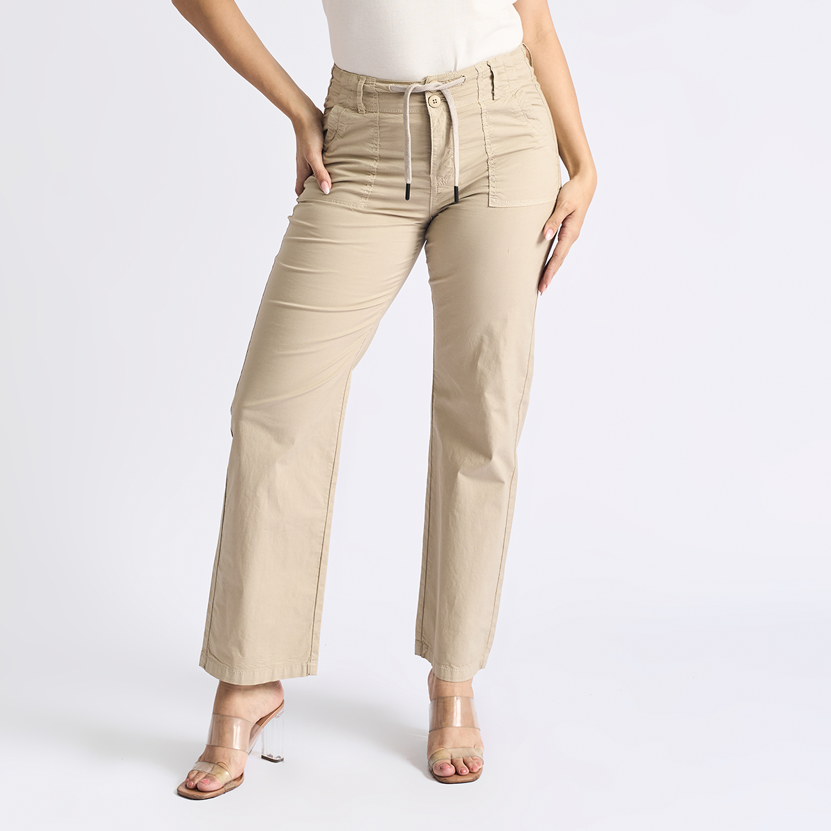 PANTALÓN RECTO MUJER PARADA111 CARLOTAX - 1
