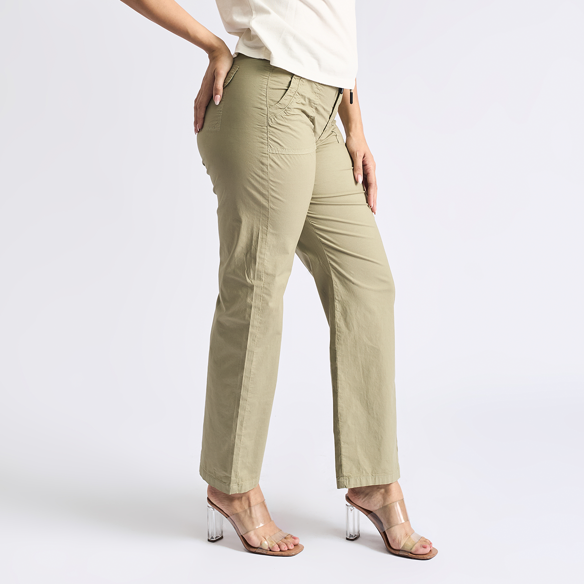 PANTALÓN RECTO MUJER PARADA111 CARLOTAX - 2