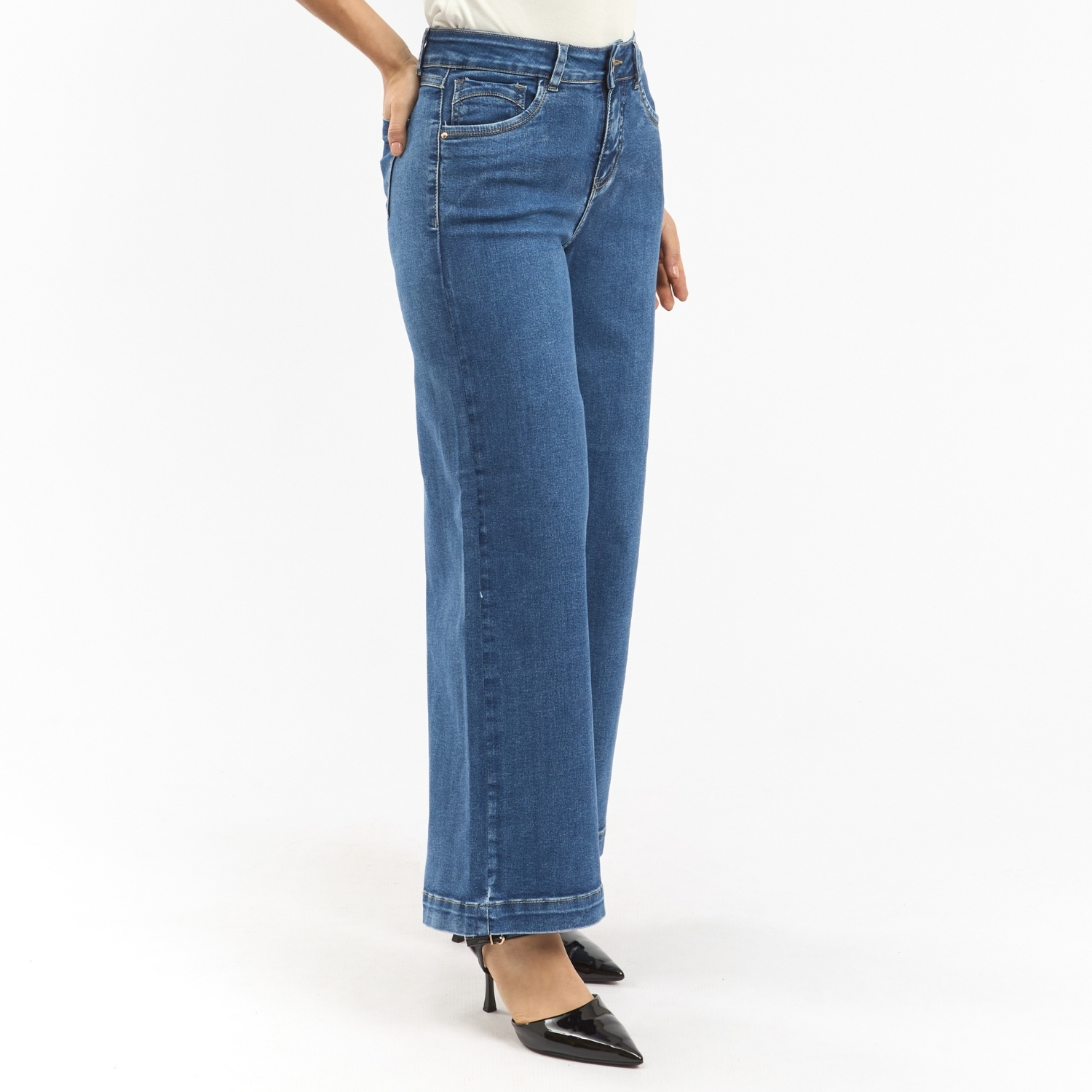 JEAN WIDE LEG CROPPED MUJER PARADA 111 RAQUEL - 2