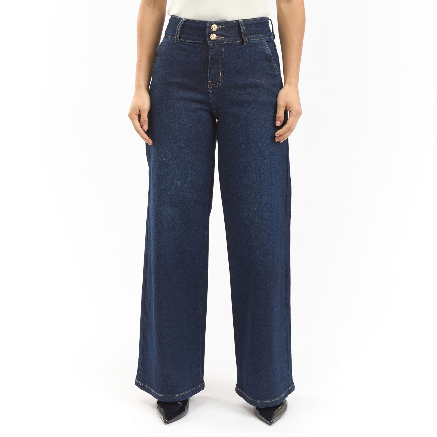 JEAN WIDE LEG MUJER PARADA 111 KALESI - 1