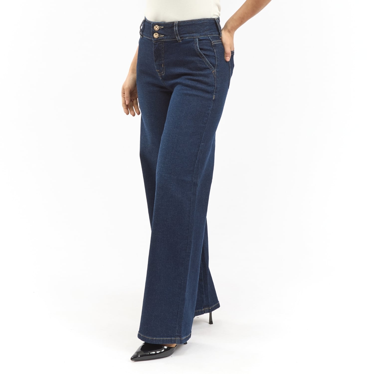 JEAN WIDE LEG MUJER PARADA 111 KALESI - 2