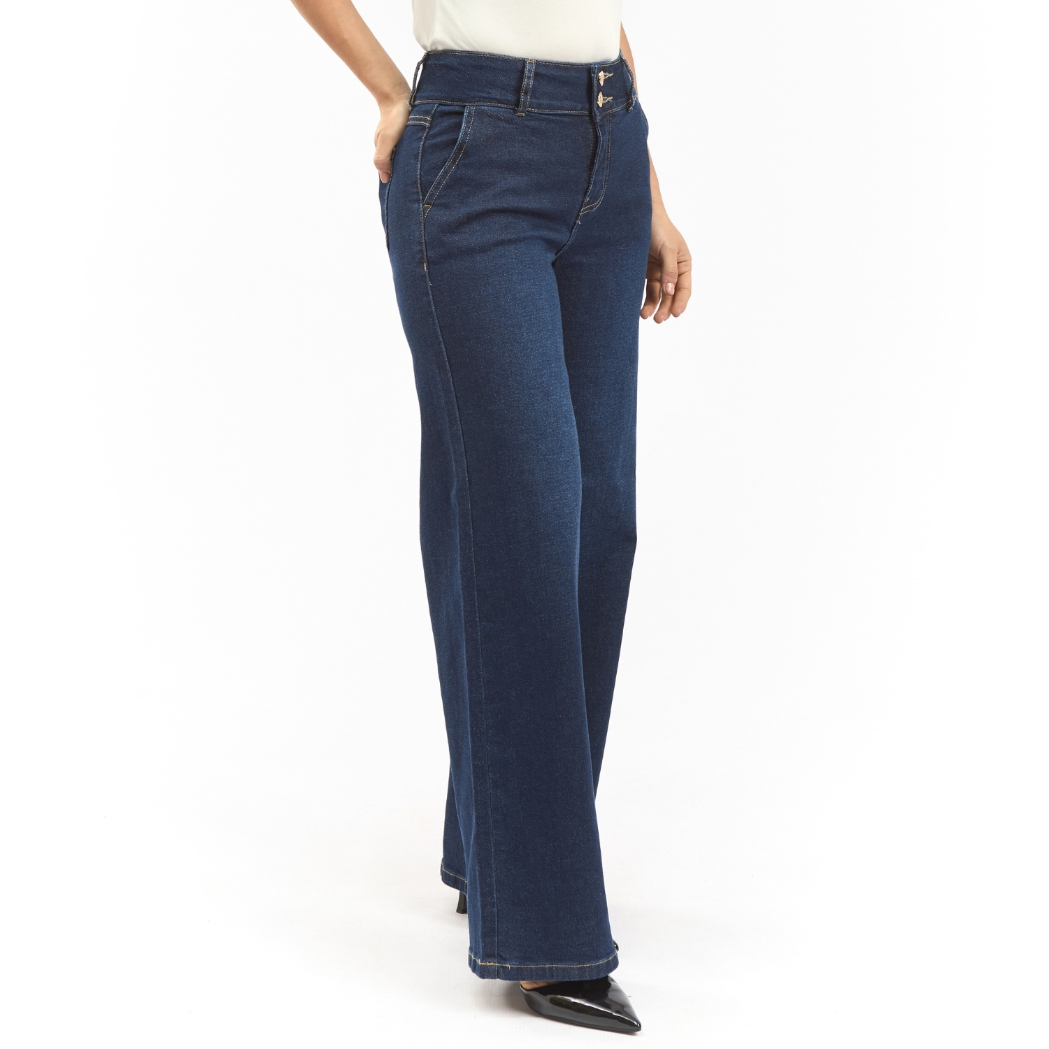 JEAN WIDE LEG MUJER PARADA 111 KALESI - 4