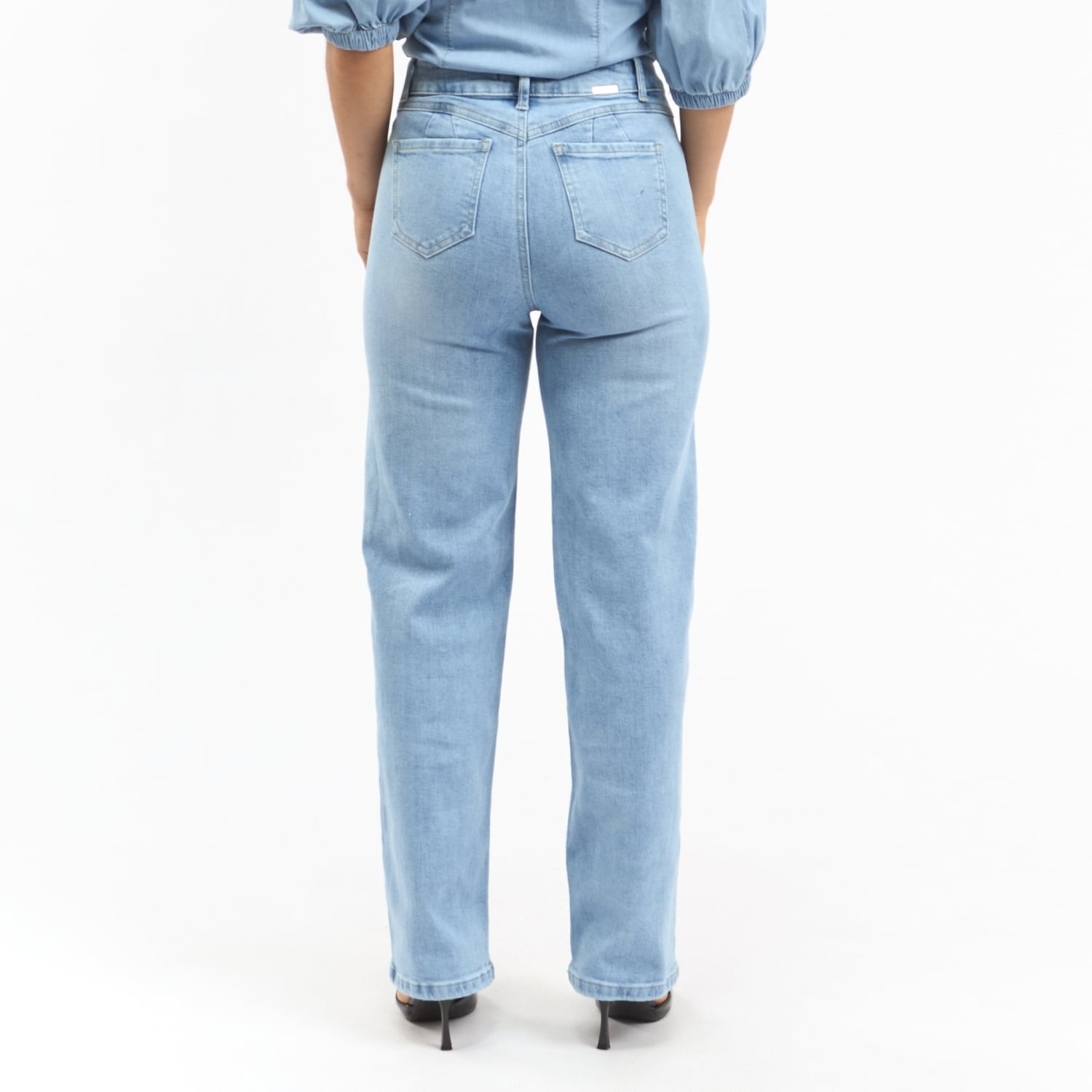 PANTALON JEAN RECTO PARA MUJER PARADA 111 LORETO - 4