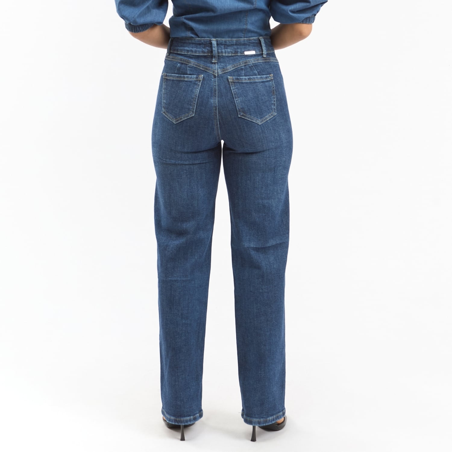 PANTALON JEAN RECTO PARA MUJER PARADA 111 LORETO - 4