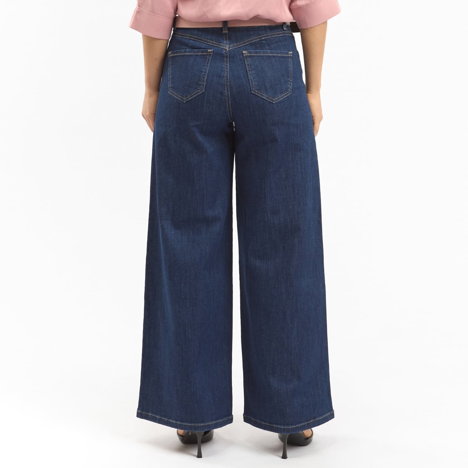 PANTALON JEAN PALAZZO MUJER PARADA 111 AZUCENA - 4