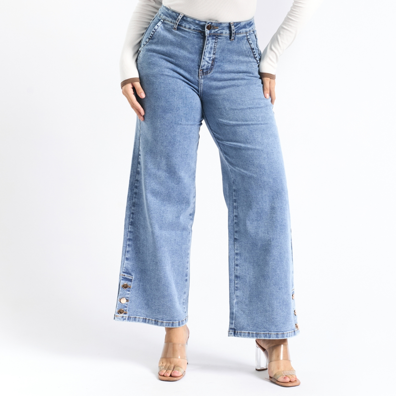 JEAN WIDE LEG MUJER PARADA 111 IZEL - 1