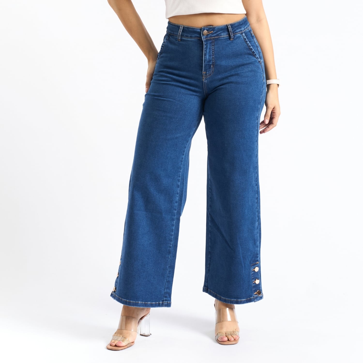 JEAN WIDE LEG MUJER PARADA 111 IZEL - 1