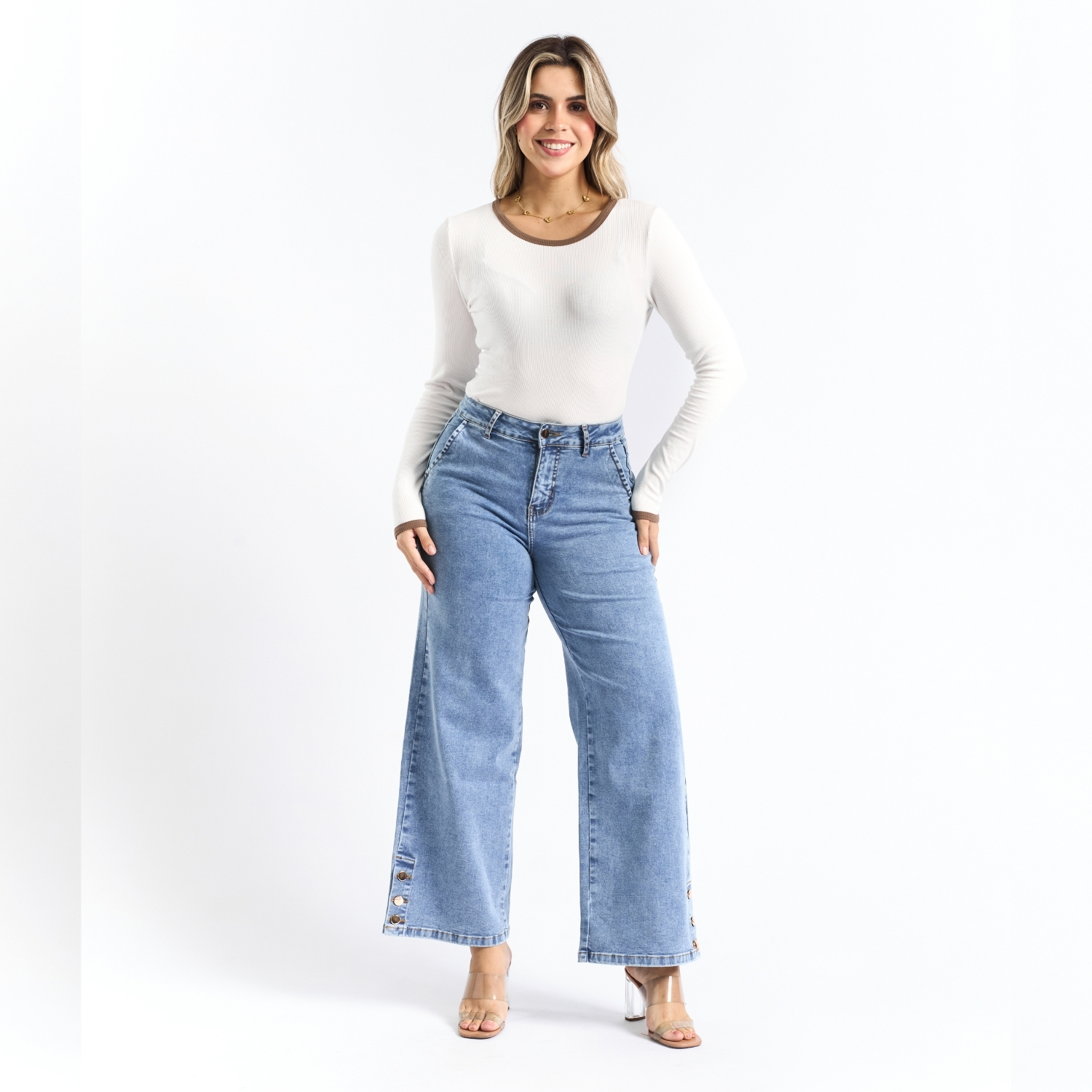 JEAN WIDE LEG MUJER PARADA 111 IZEL - 5