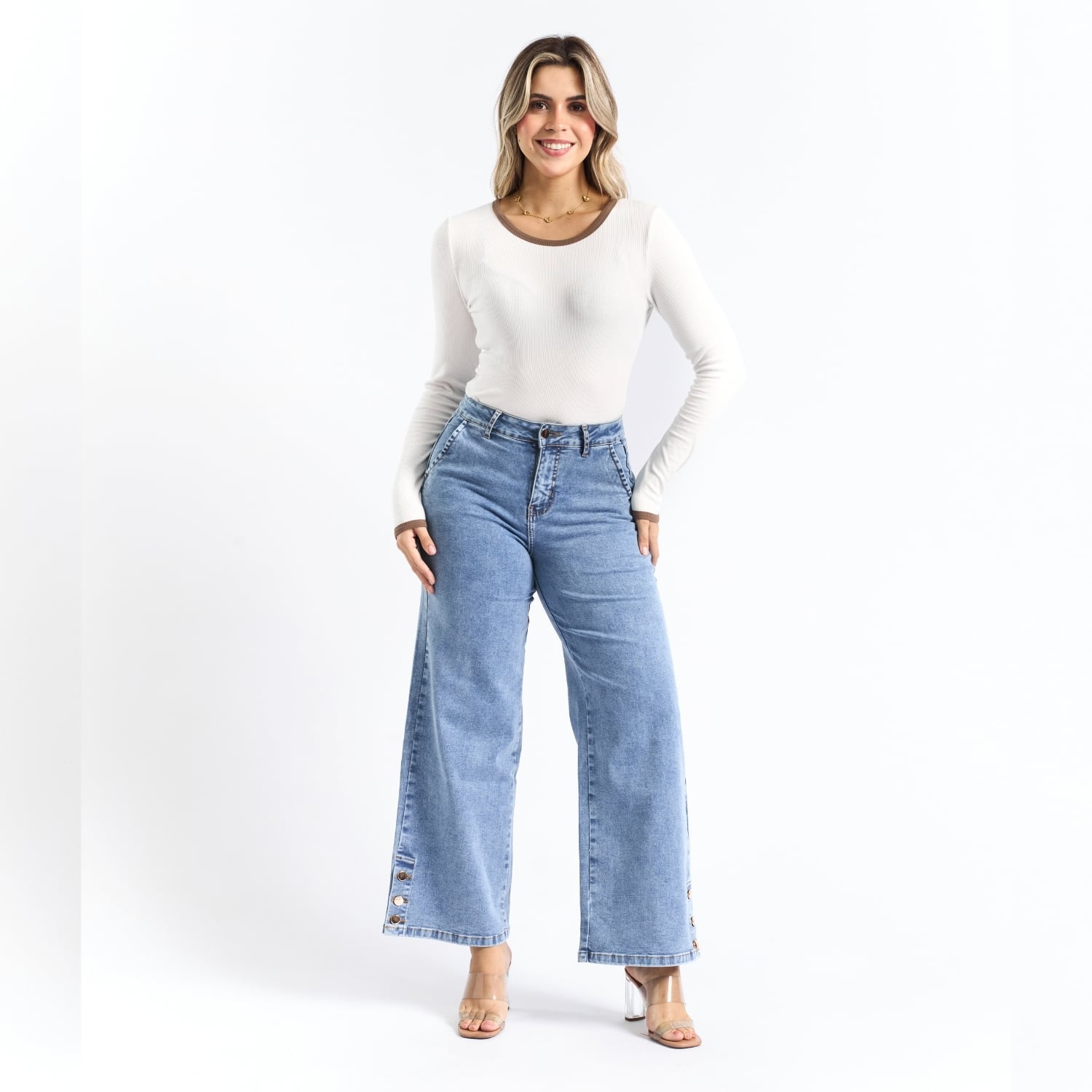 JEAN WIDE LEG MUJER PARADA 111 IZEL - 5