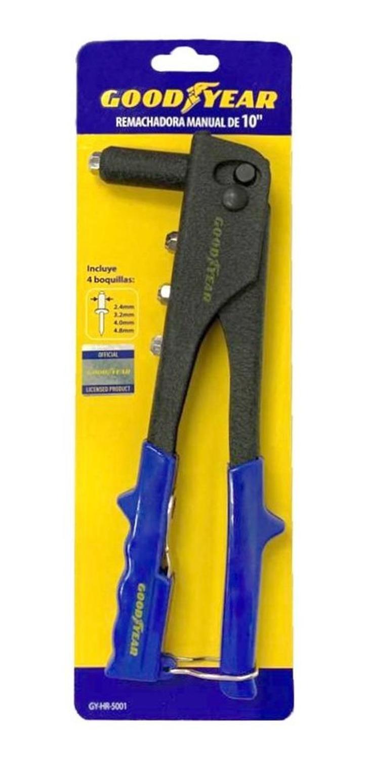 REMACHADORA MANUAL ALUMINIO 10 PULG GY-HR-5001 GOODYEAR - 1