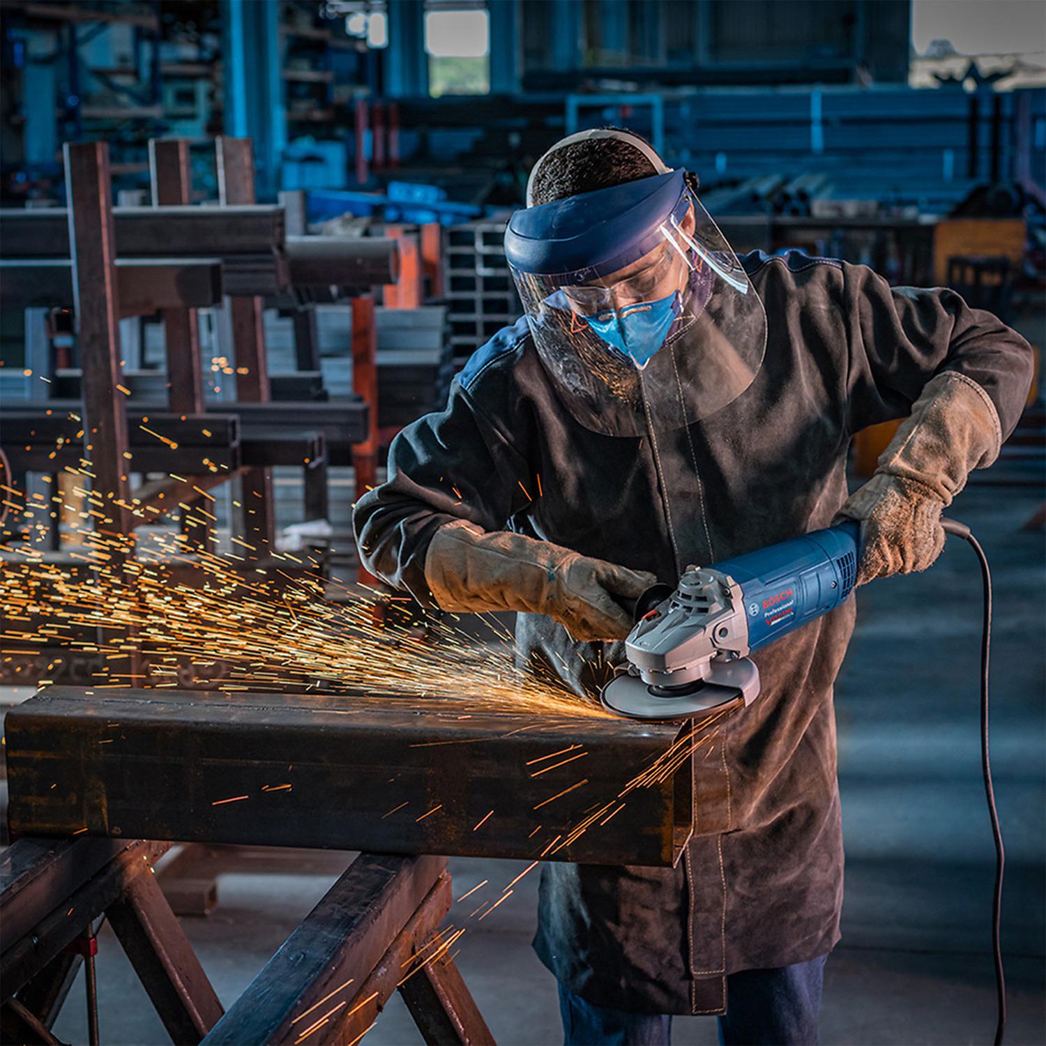 AMOLADORA ANGULAR 2200W 6500 RPM BOSCH GWS 2200-230 - 4