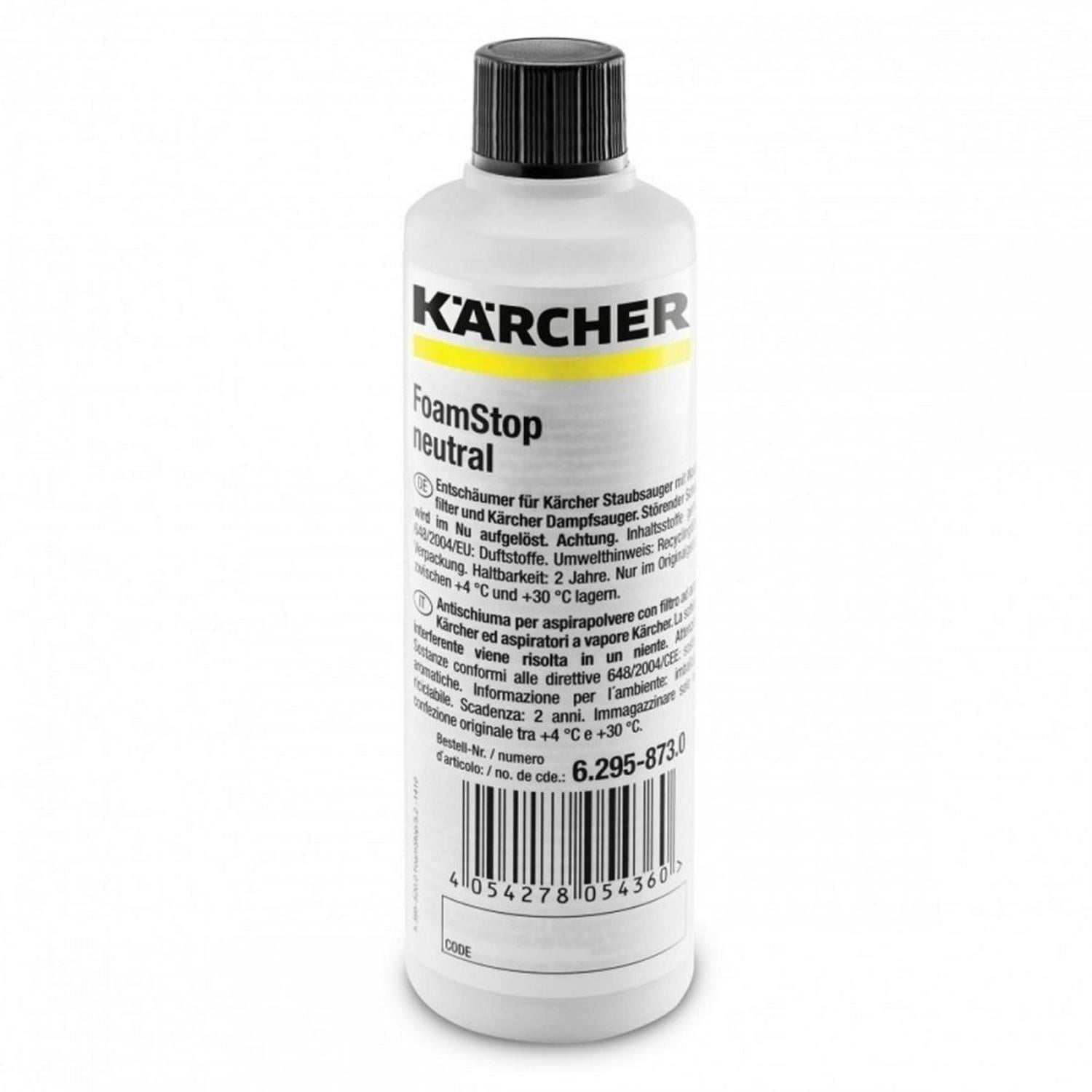 ANTI ESPUMANTE AGENTE 125ML KARCHER DS6 DS5800 FOAM STOP - 1