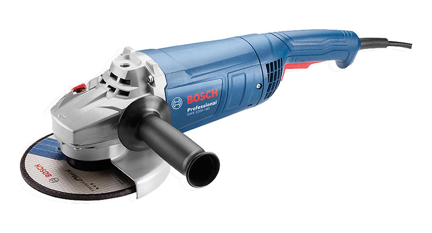 AMOLADORA ANGULAR 7'' 2200W 8500 RPM BOSCH GWS 2200-180 - 1