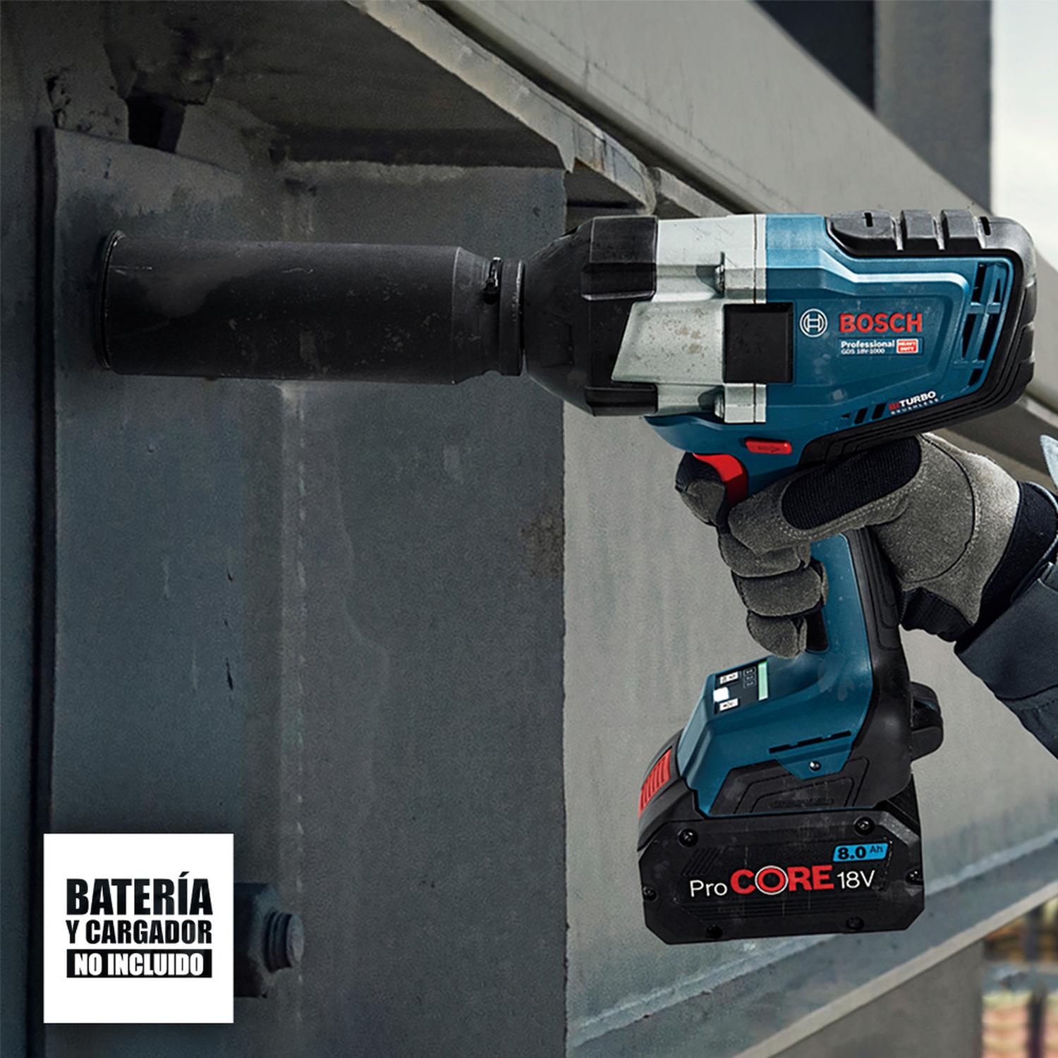 LLAVE DE IMPACTO 1/2 18V BARETOOL BOSCH GDS 18V-1000 - 3