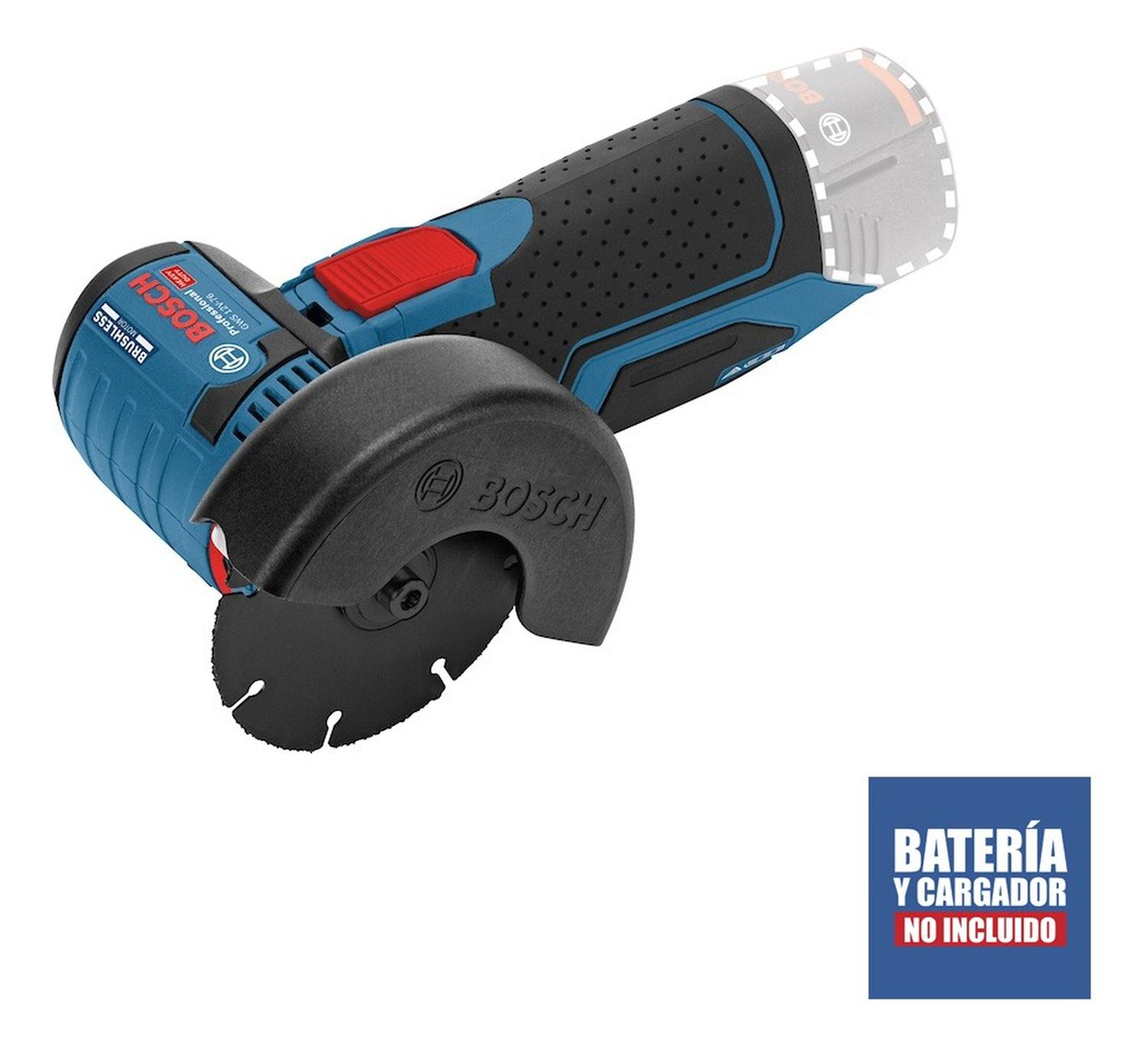 AMOLADORA ANGULAR 3 12V BRUSHLESS BOSCH GWS 12V-76 - 2